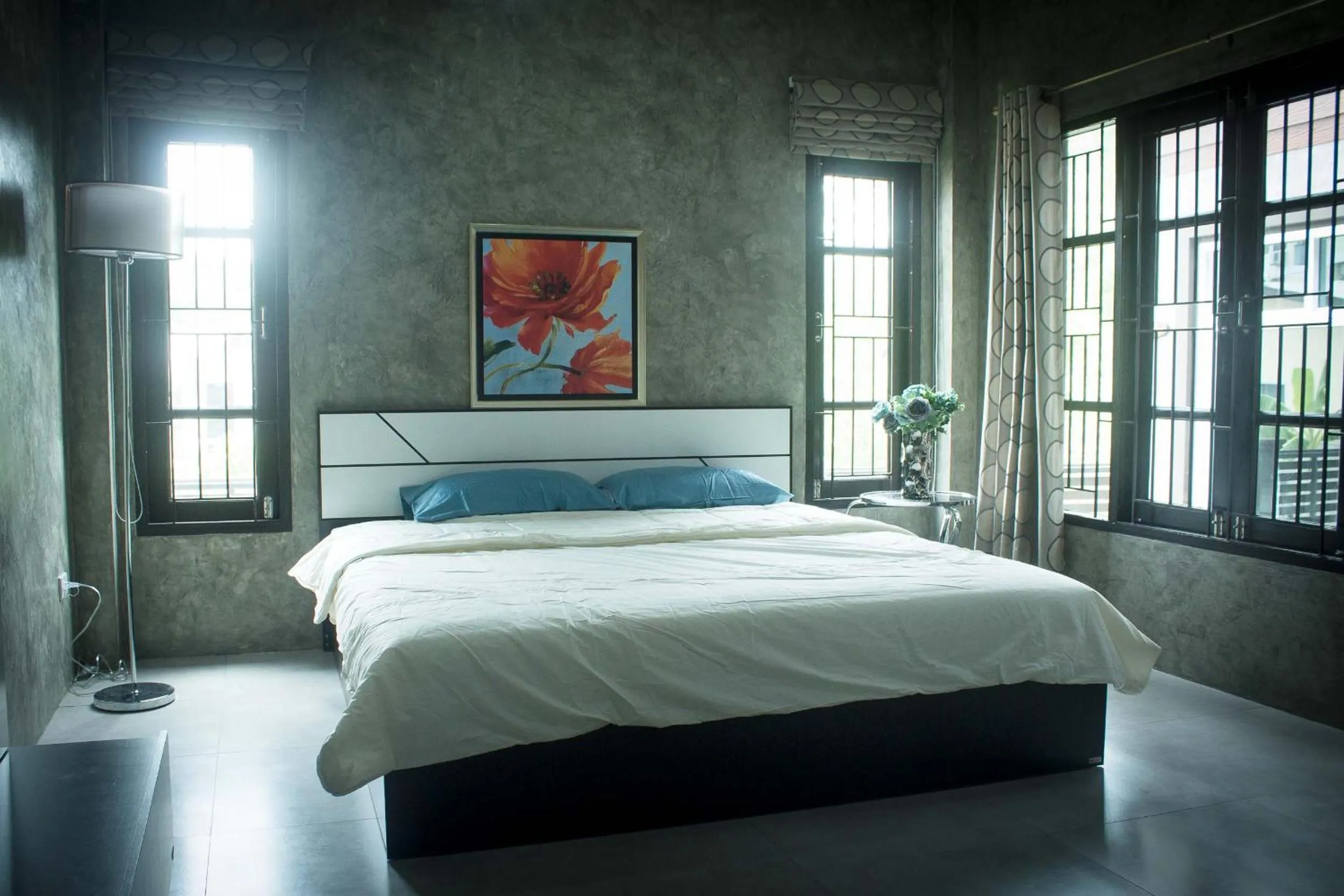 Bedroom, Bed in PK Villa Huahin