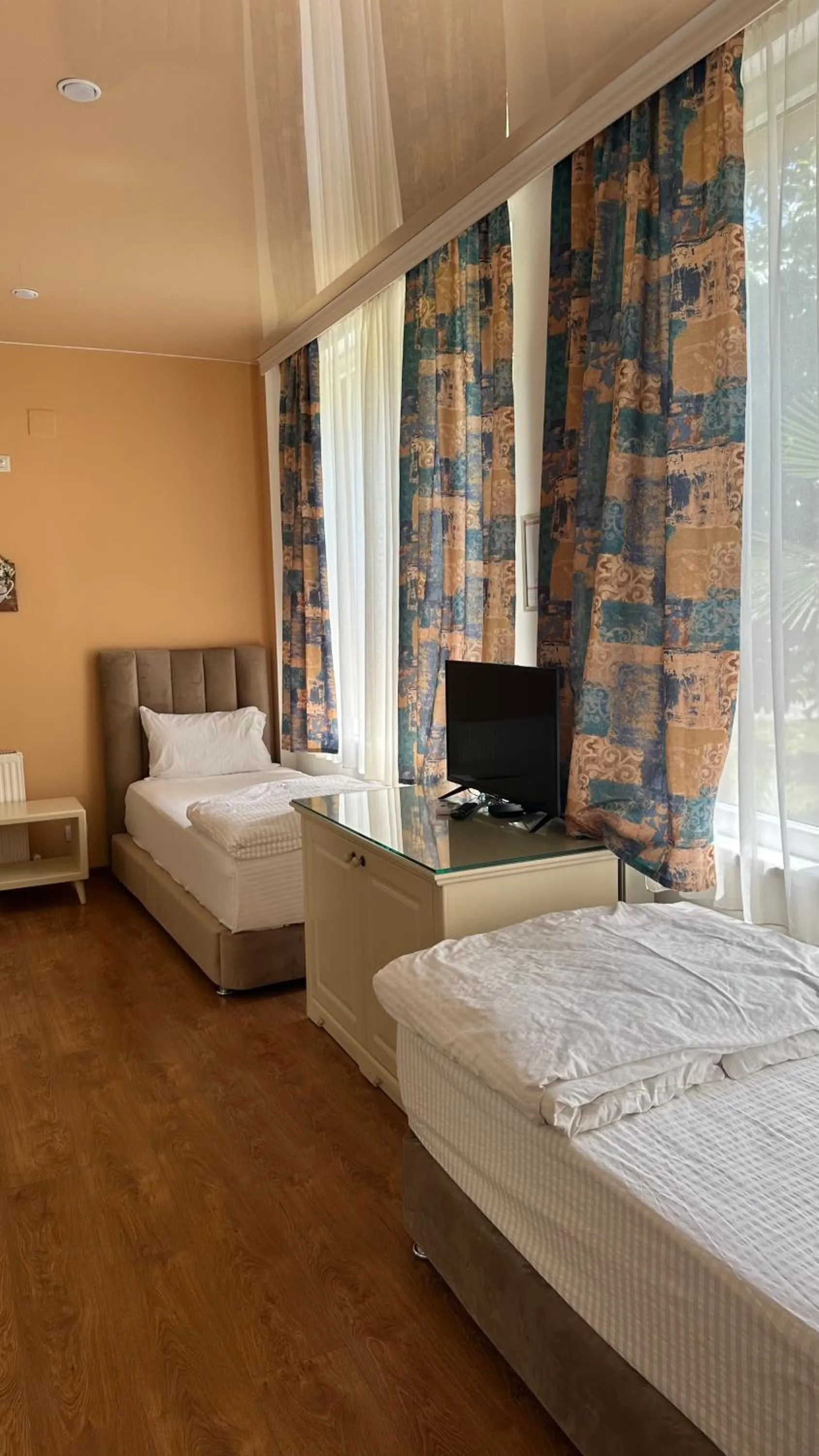 Bed in Wald Hotel Lagodekhi