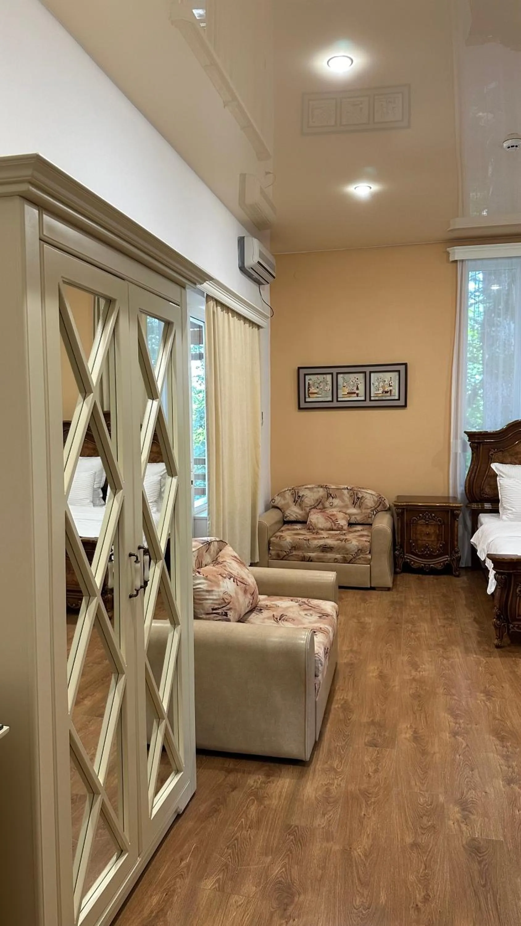 Bed in Wald Hotel Lagodekhi