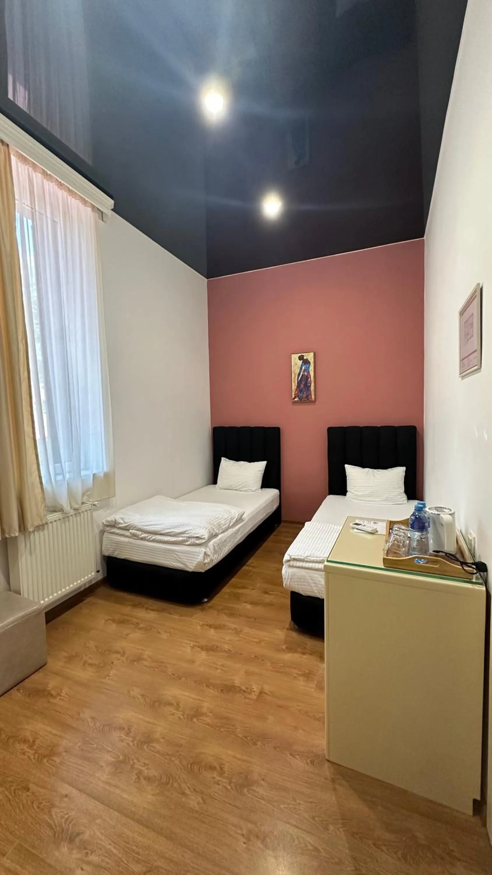 Bed in Wald Hotel Lagodekhi