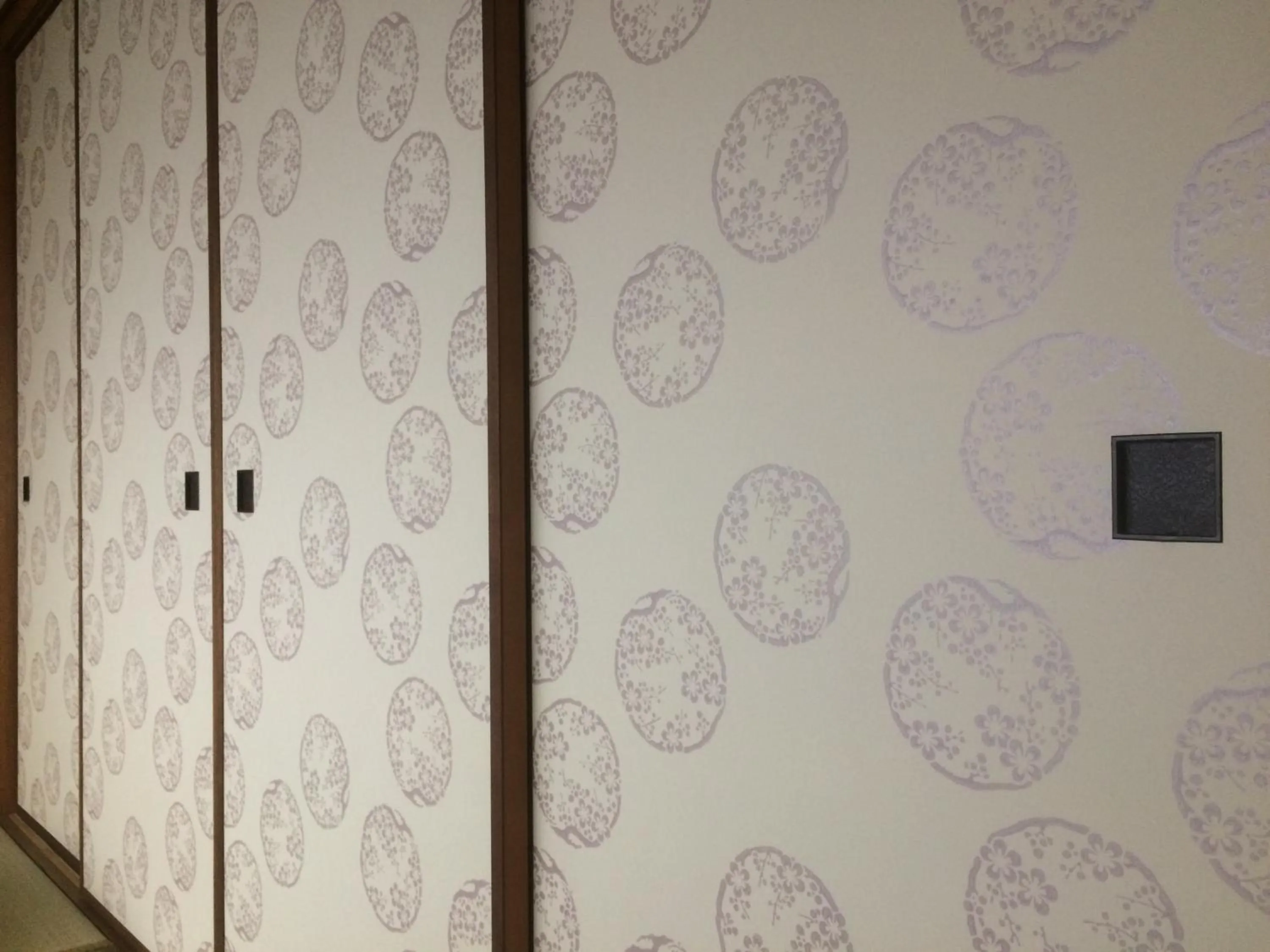 Decorative detail in Machiya Oozora