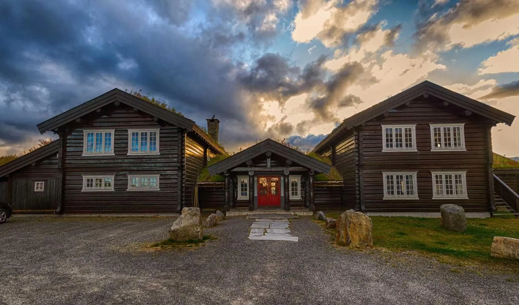 Facade/entrance in Ilsetra Hotell