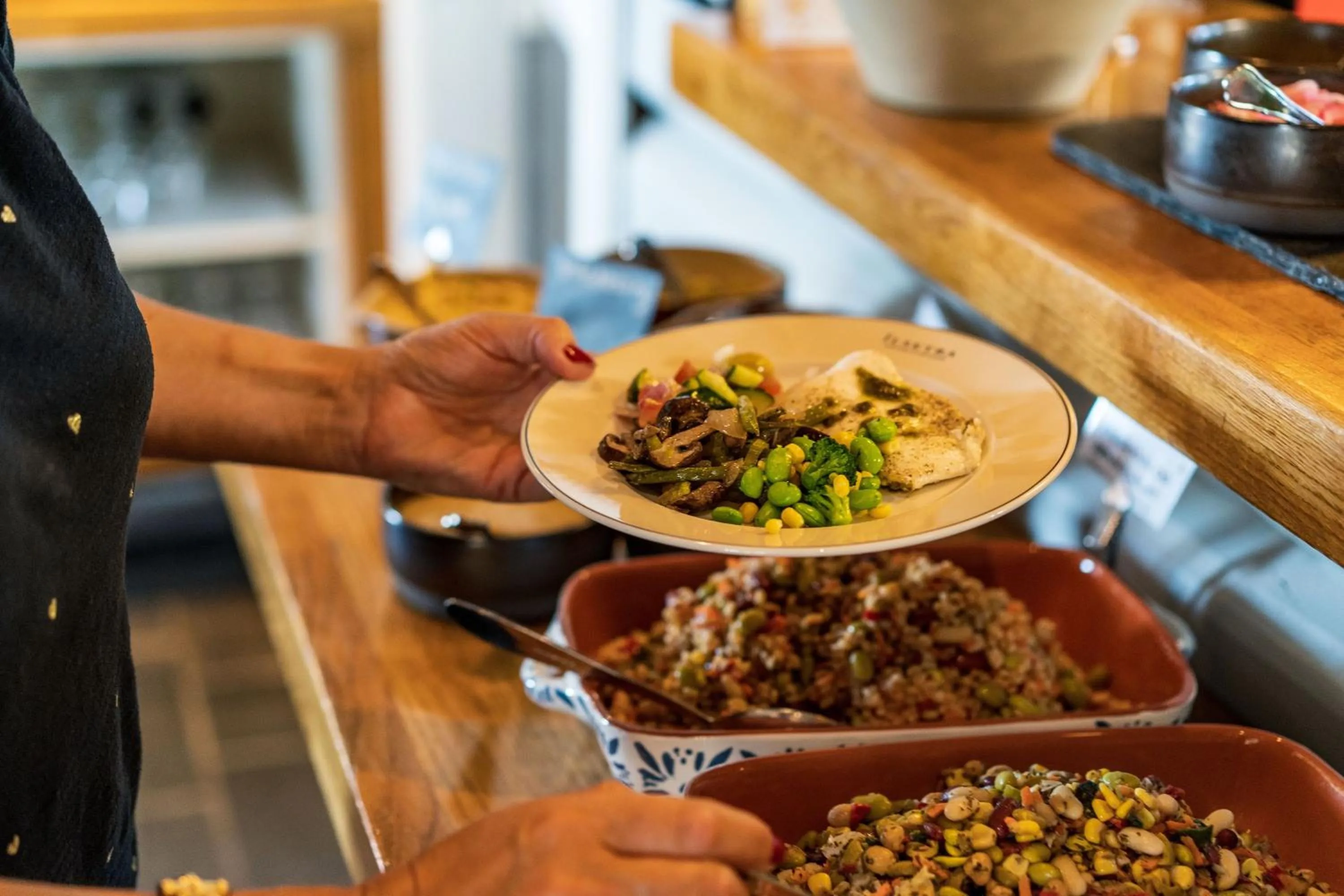 Restaurant/places to eat in Ilsetra Hotell