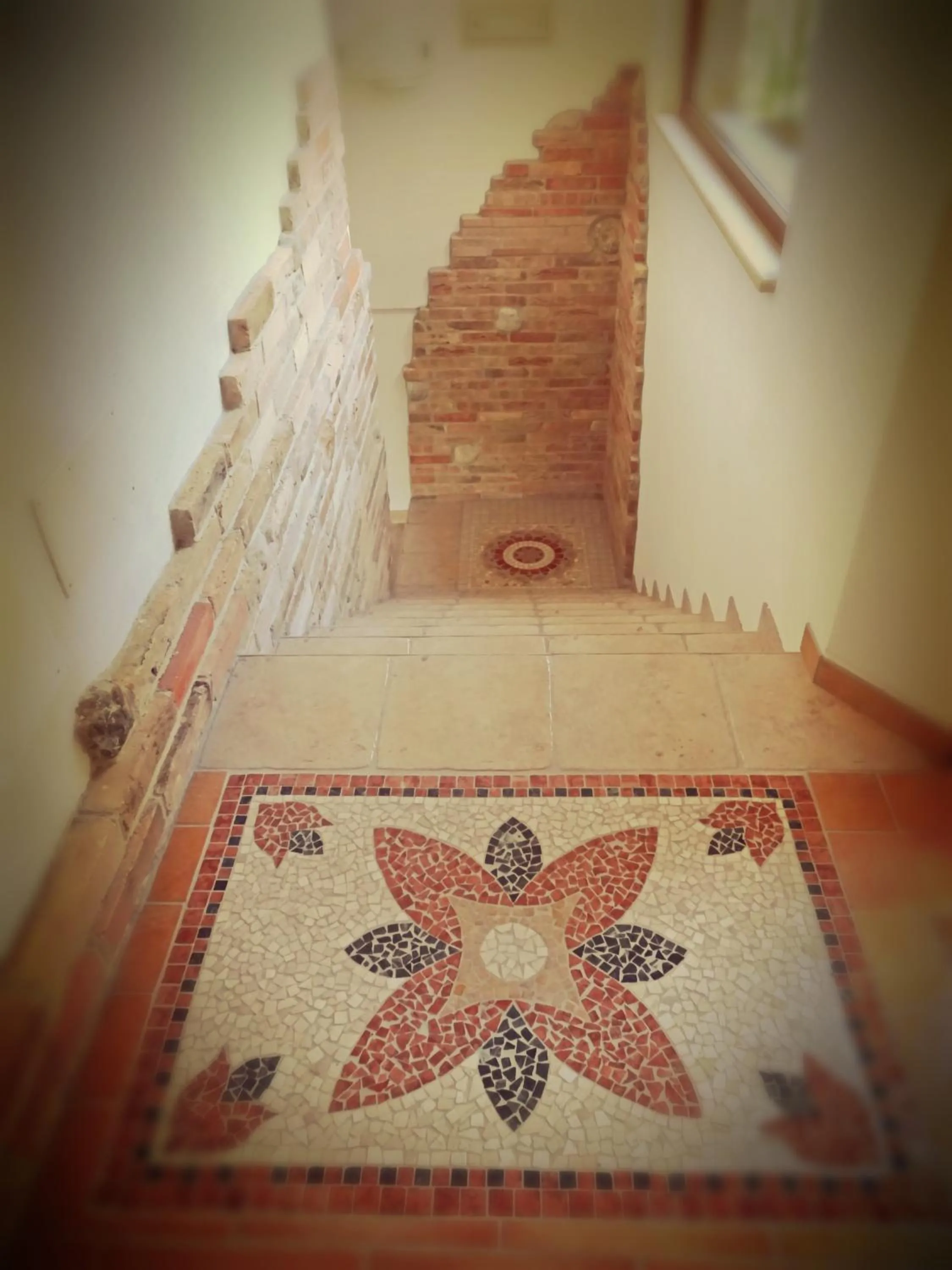 Decorative detail in Casale del Sole