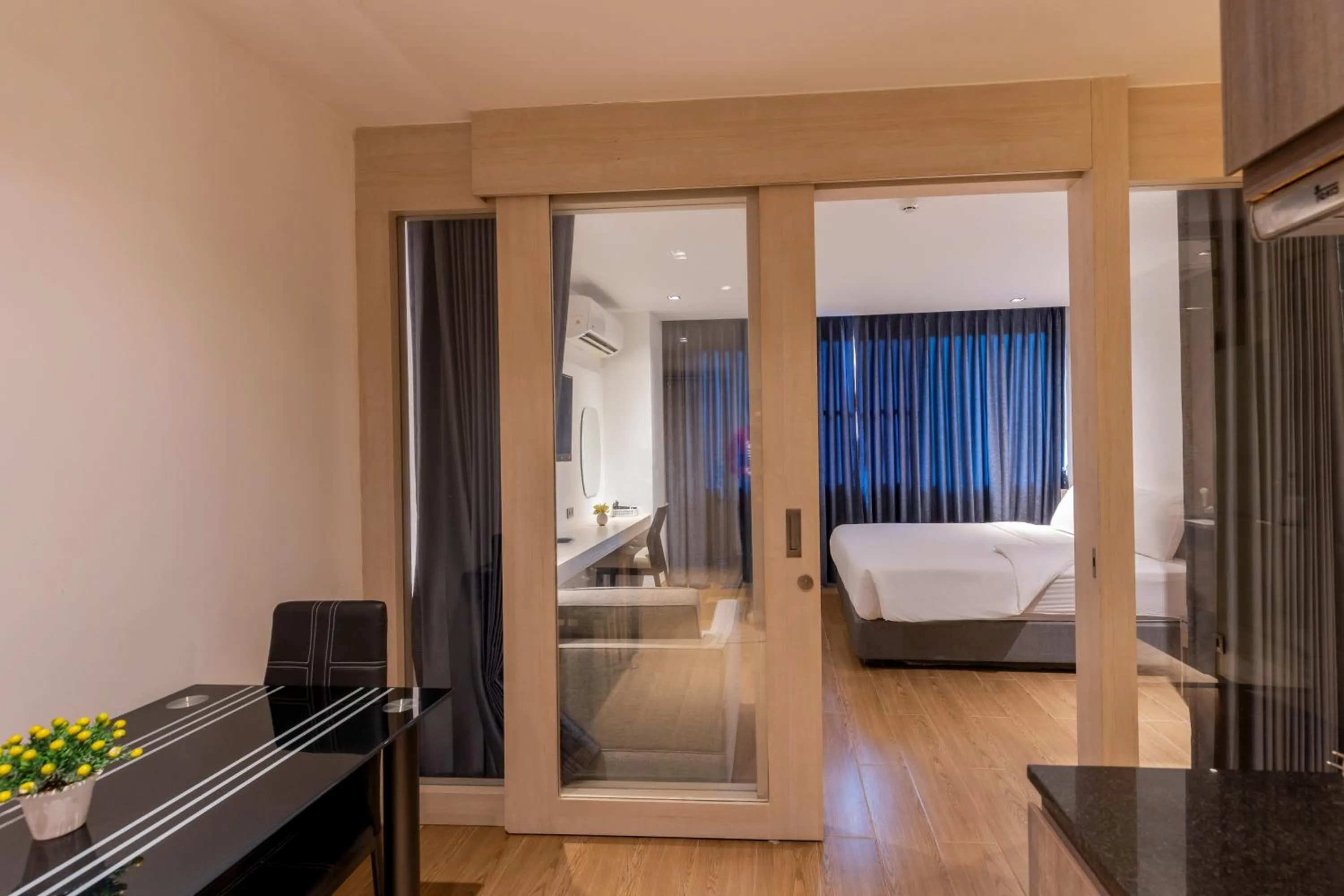 Bed in Sukhothai Residence Ruam Ruedi