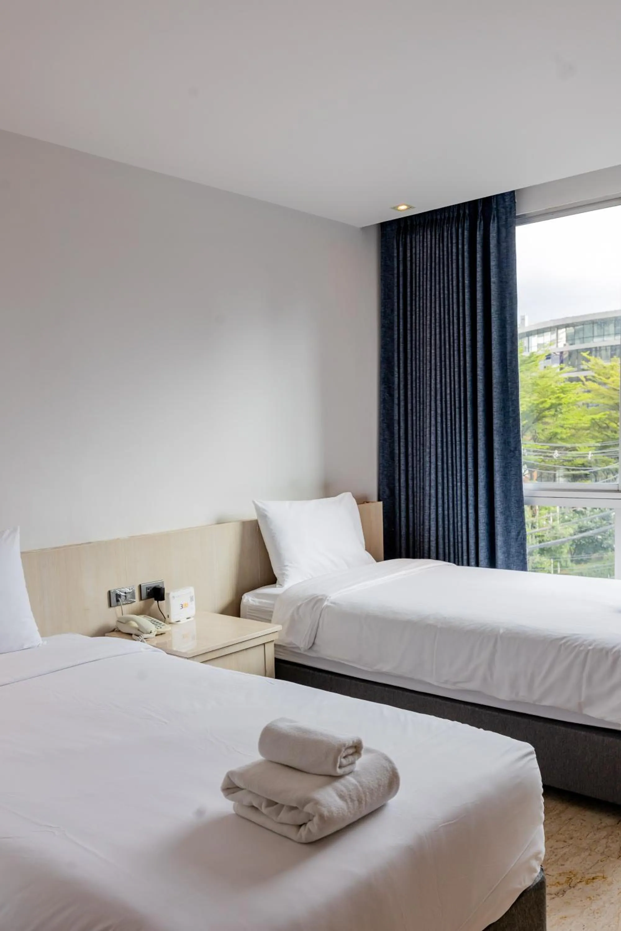 Bed in Sukhothai Residence Ruam Ruedi