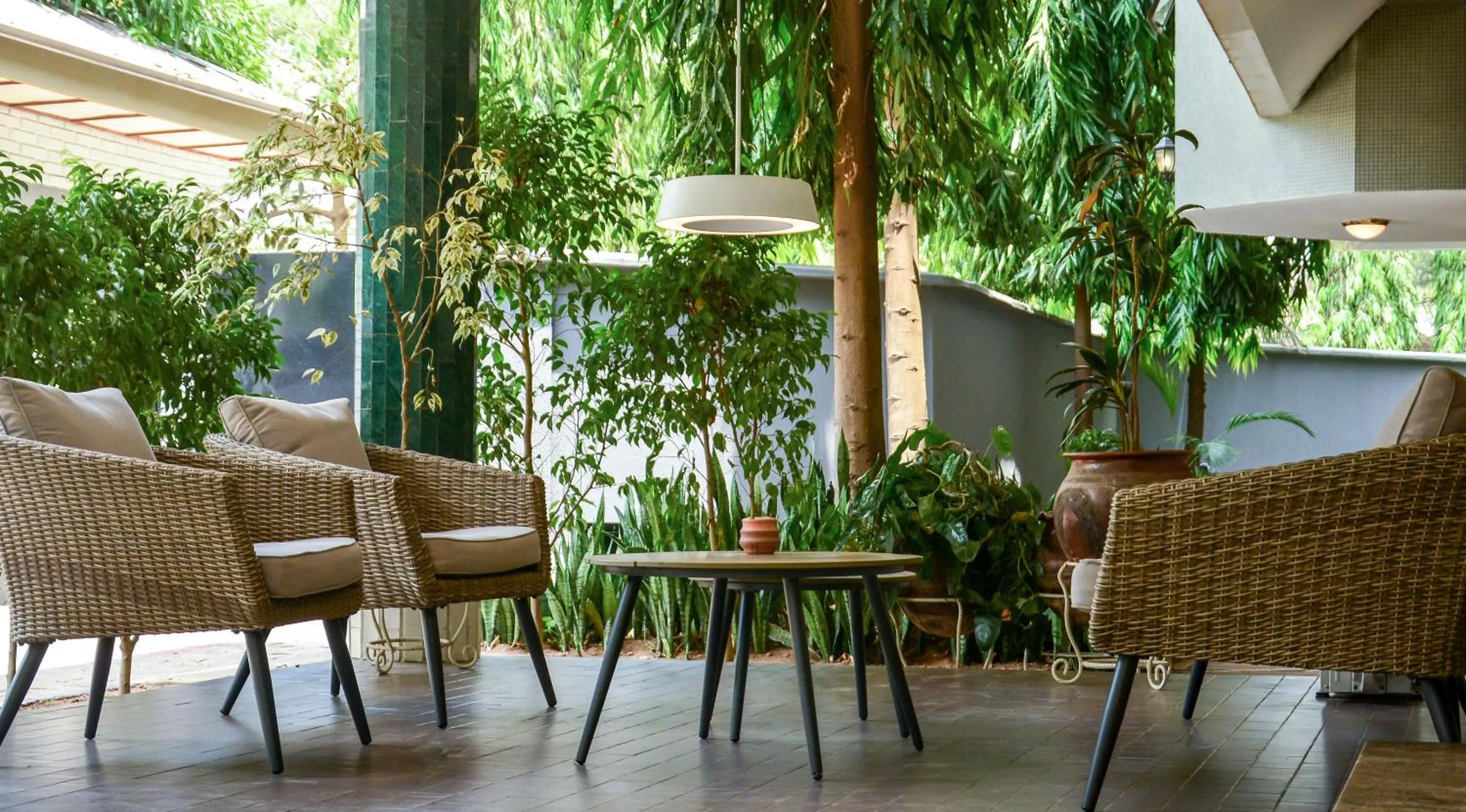 Facade/entrance in Nordic Villa