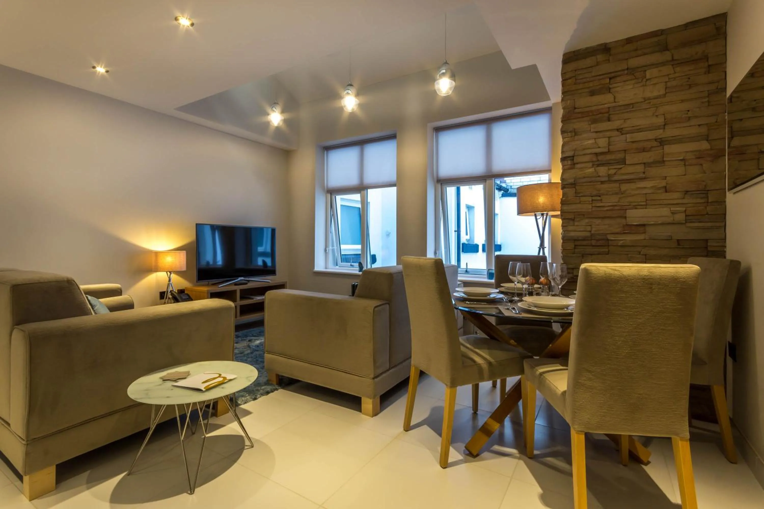 Living room in Mansio Suites Basinghall