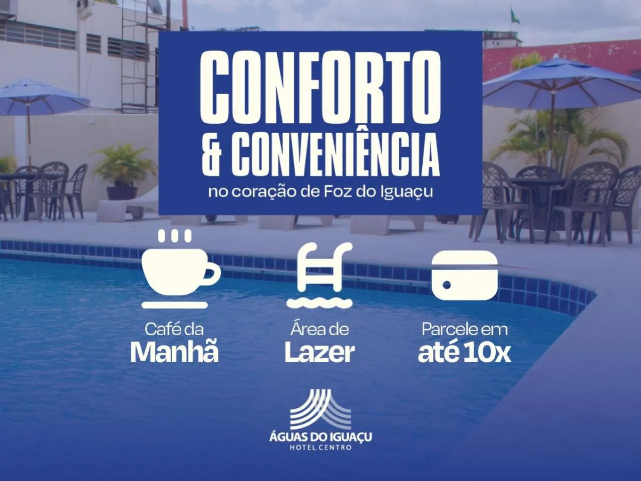 Property building in Aguas do Iguaçu Hotel Centro