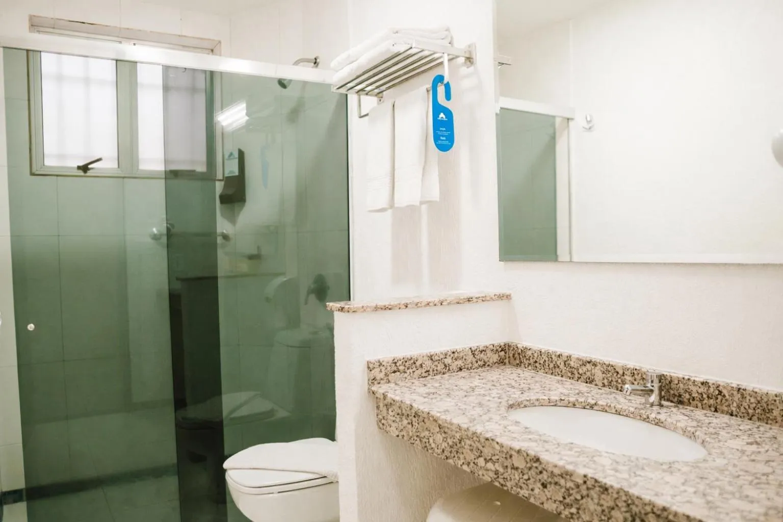 Bathroom in Aguas do Iguaçu Hotel Centro