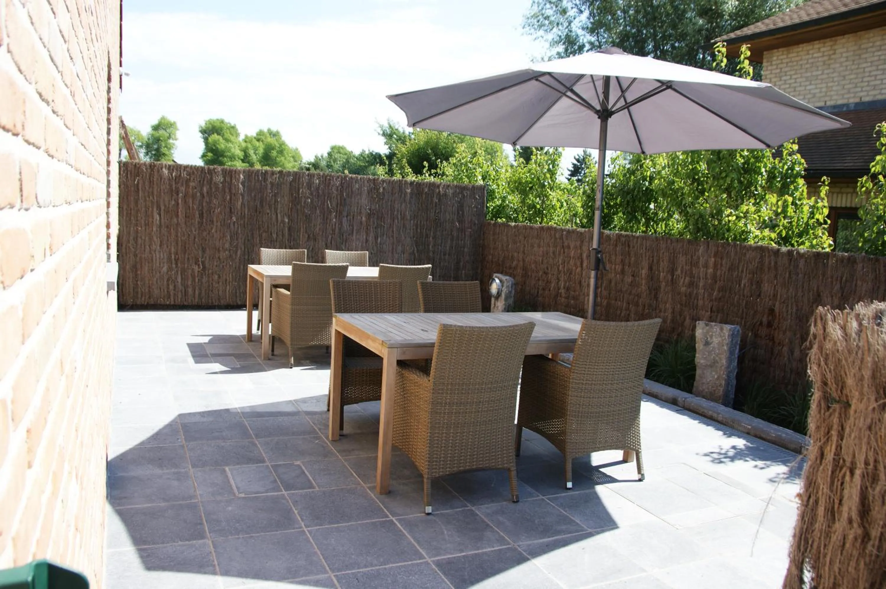 Patio in B&B The Beachhouse