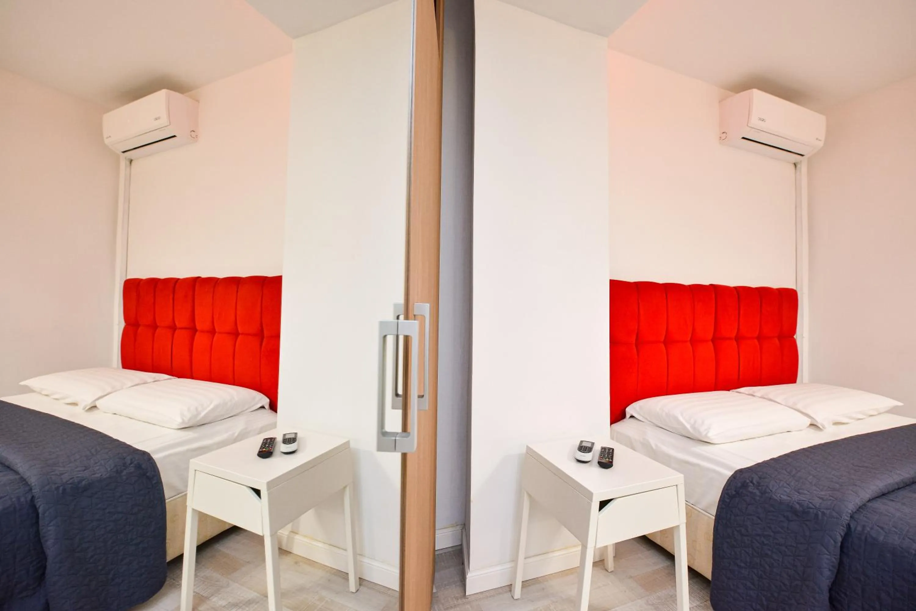 Bed in CityScape Bucharest