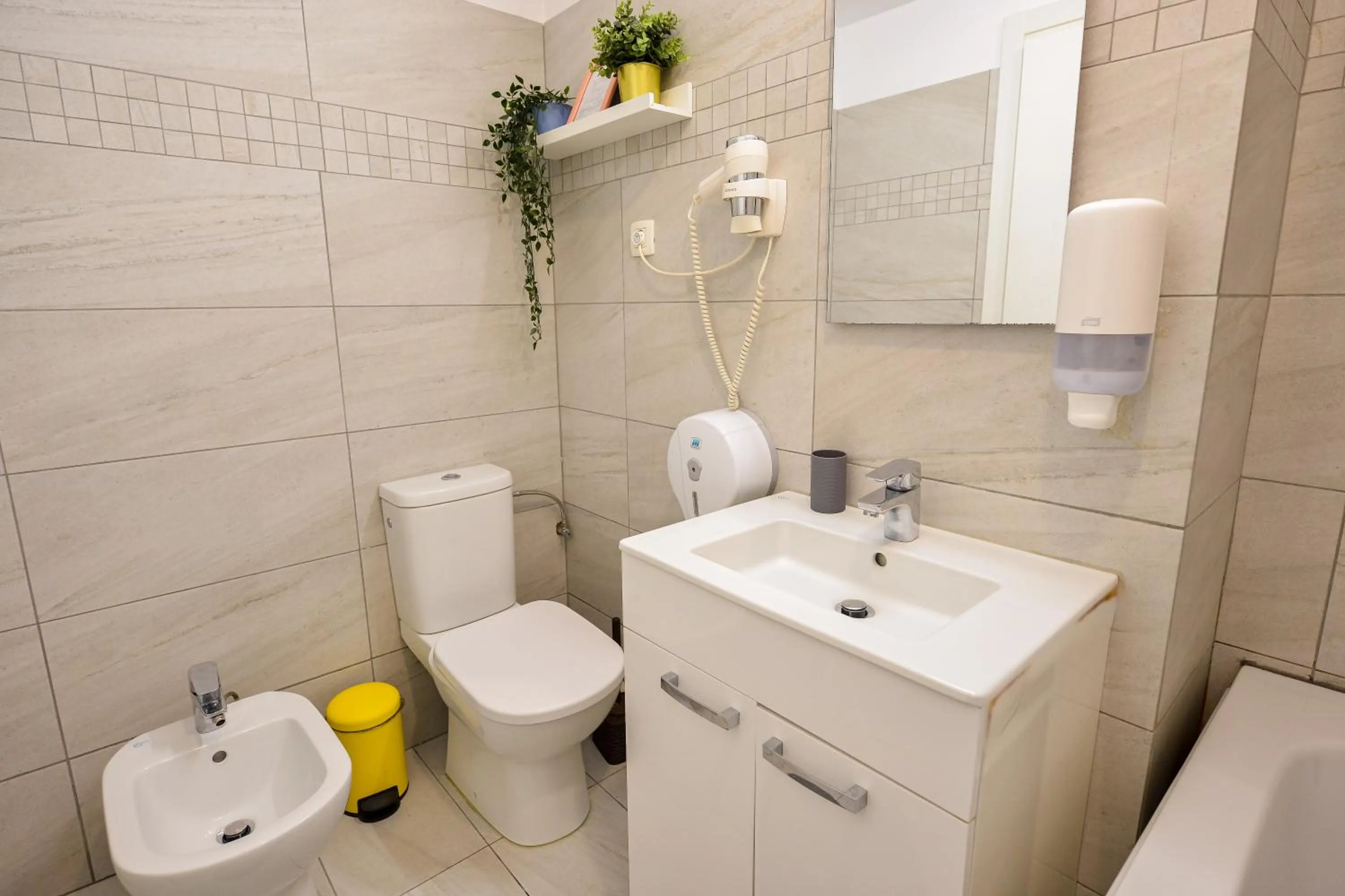 Toilet in CityScape Bucharest