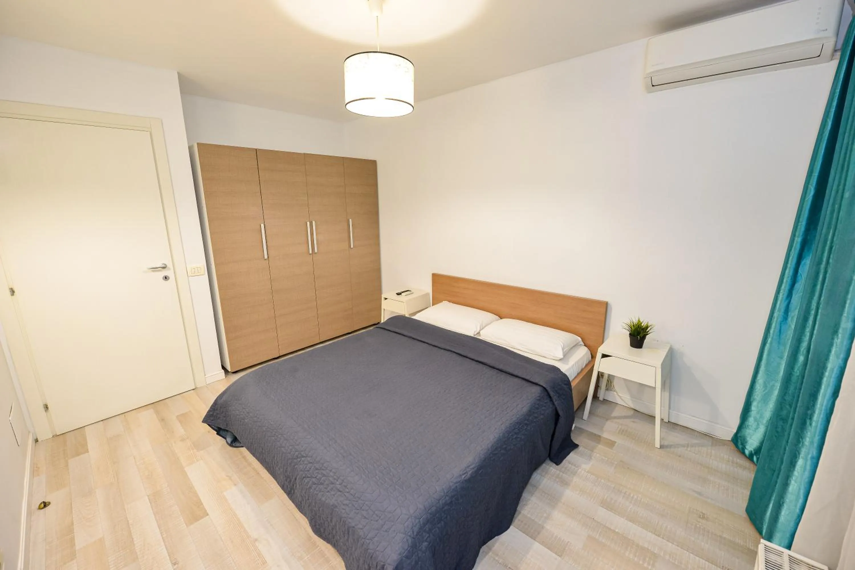 Bed in CityScape Bucharest