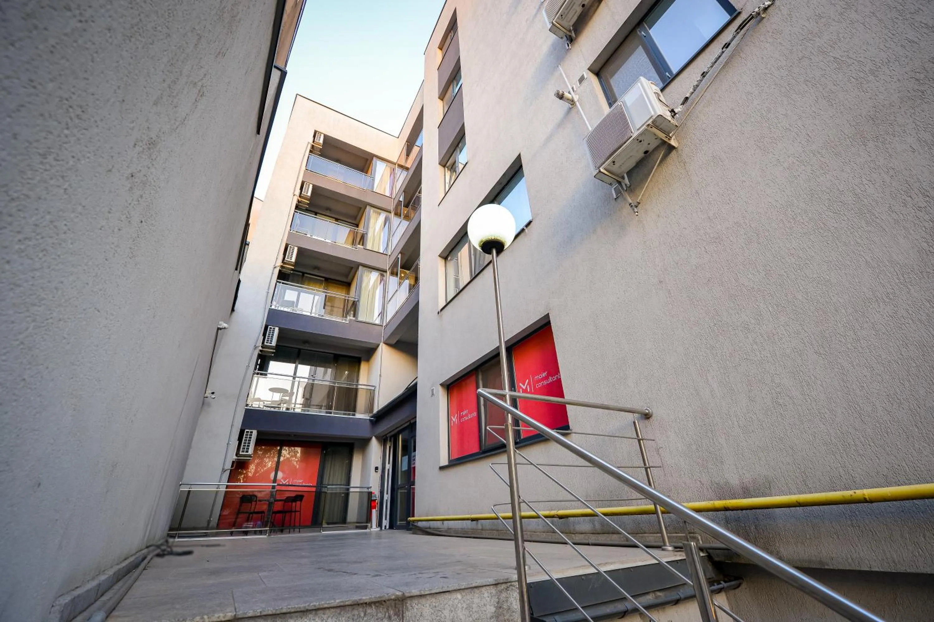 Property building in CityScape Bucharest