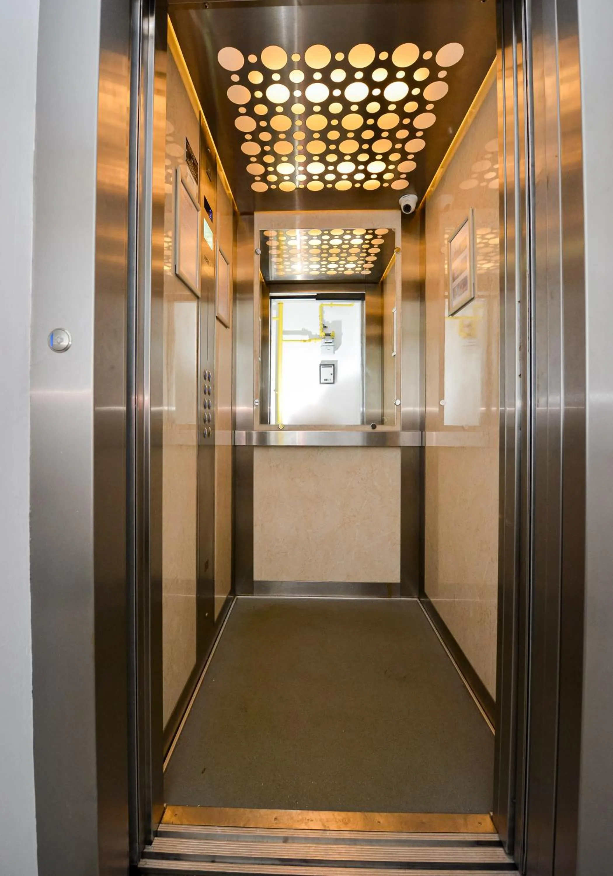 elevator in CityScape Bucharest