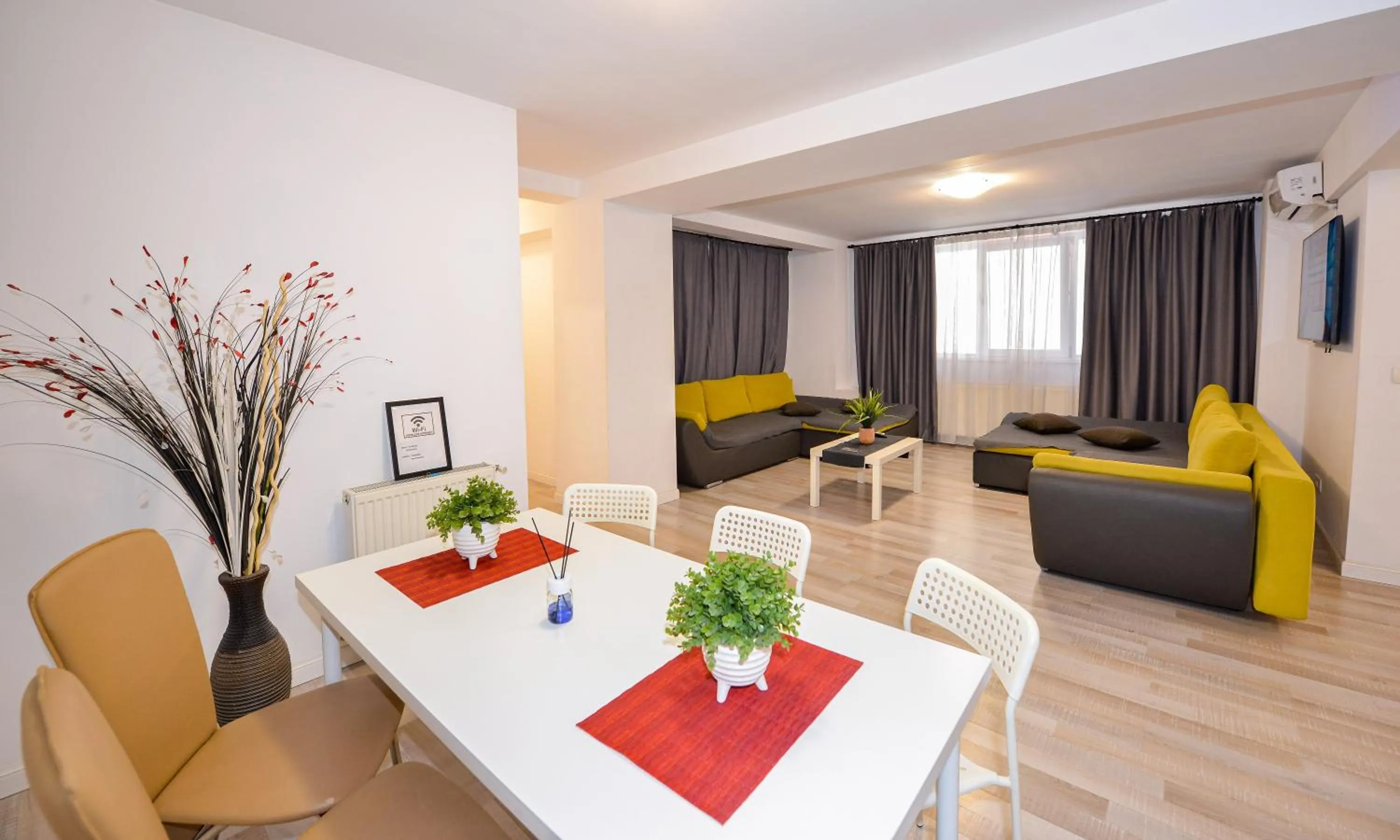 Living room in CityScape Bucharest