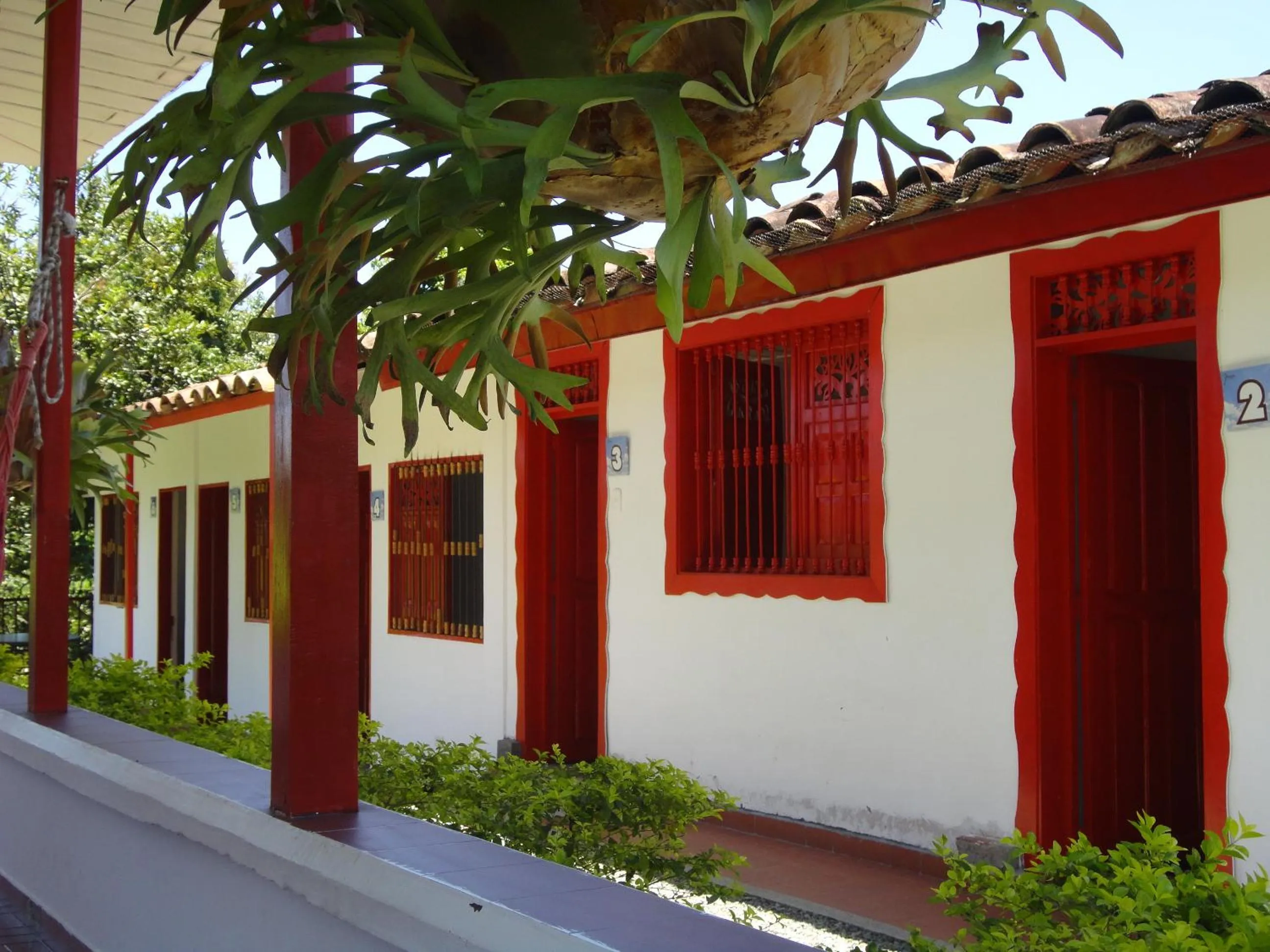 Decorative detail in Casa de Campo Santana Campestre Quindio