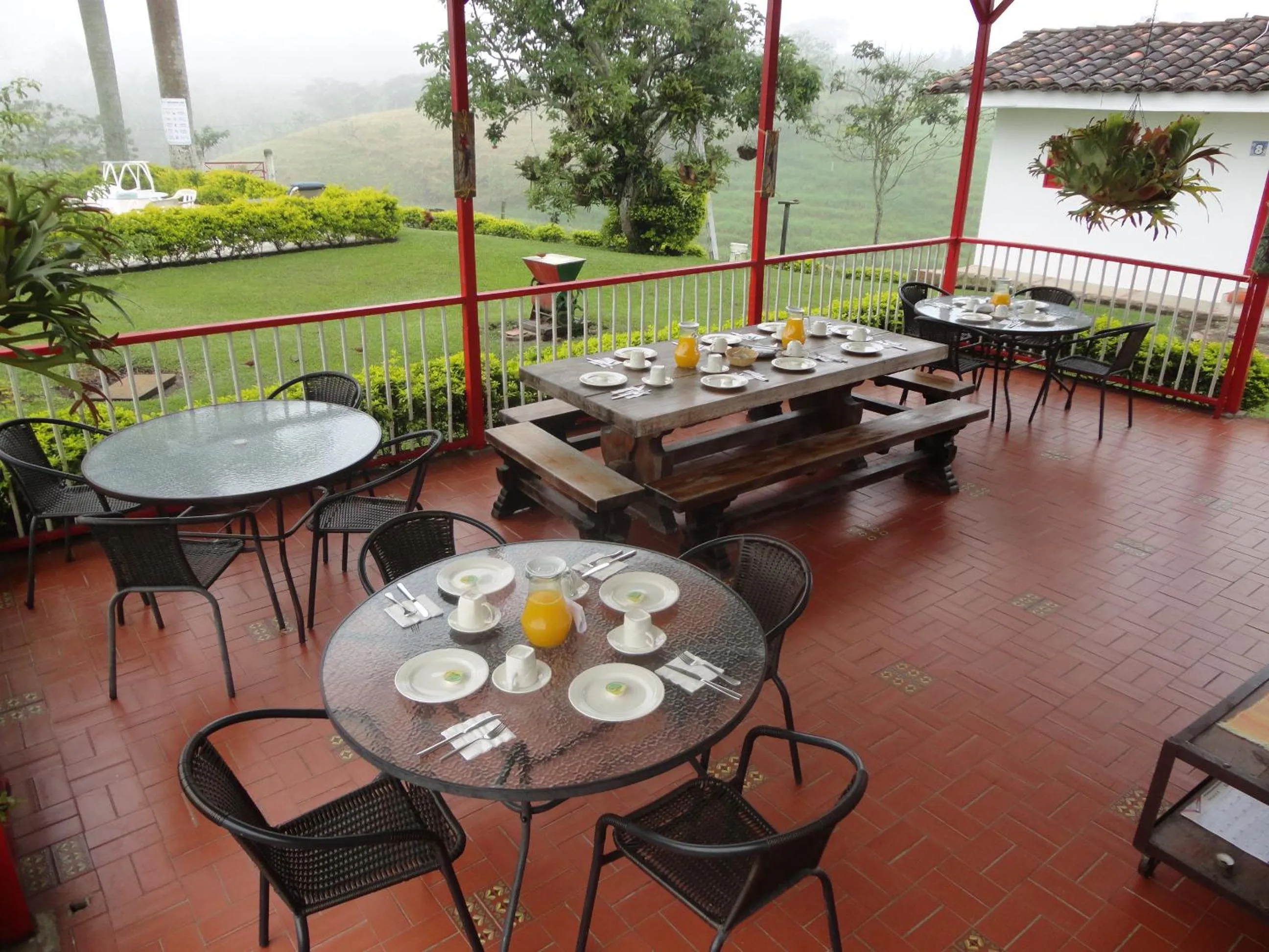 Breakfast in Casa de Campo Santana Campestre Quindio