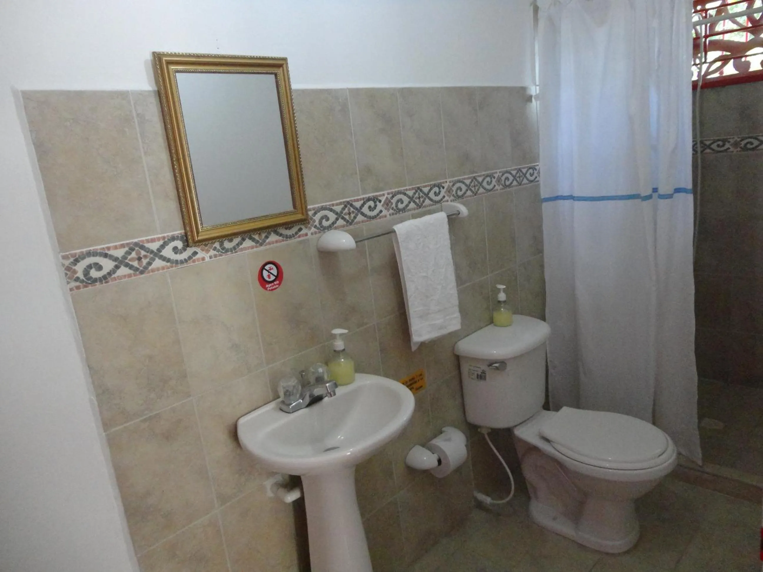 Bathroom in Casa de Campo Santana Campestre Quindio