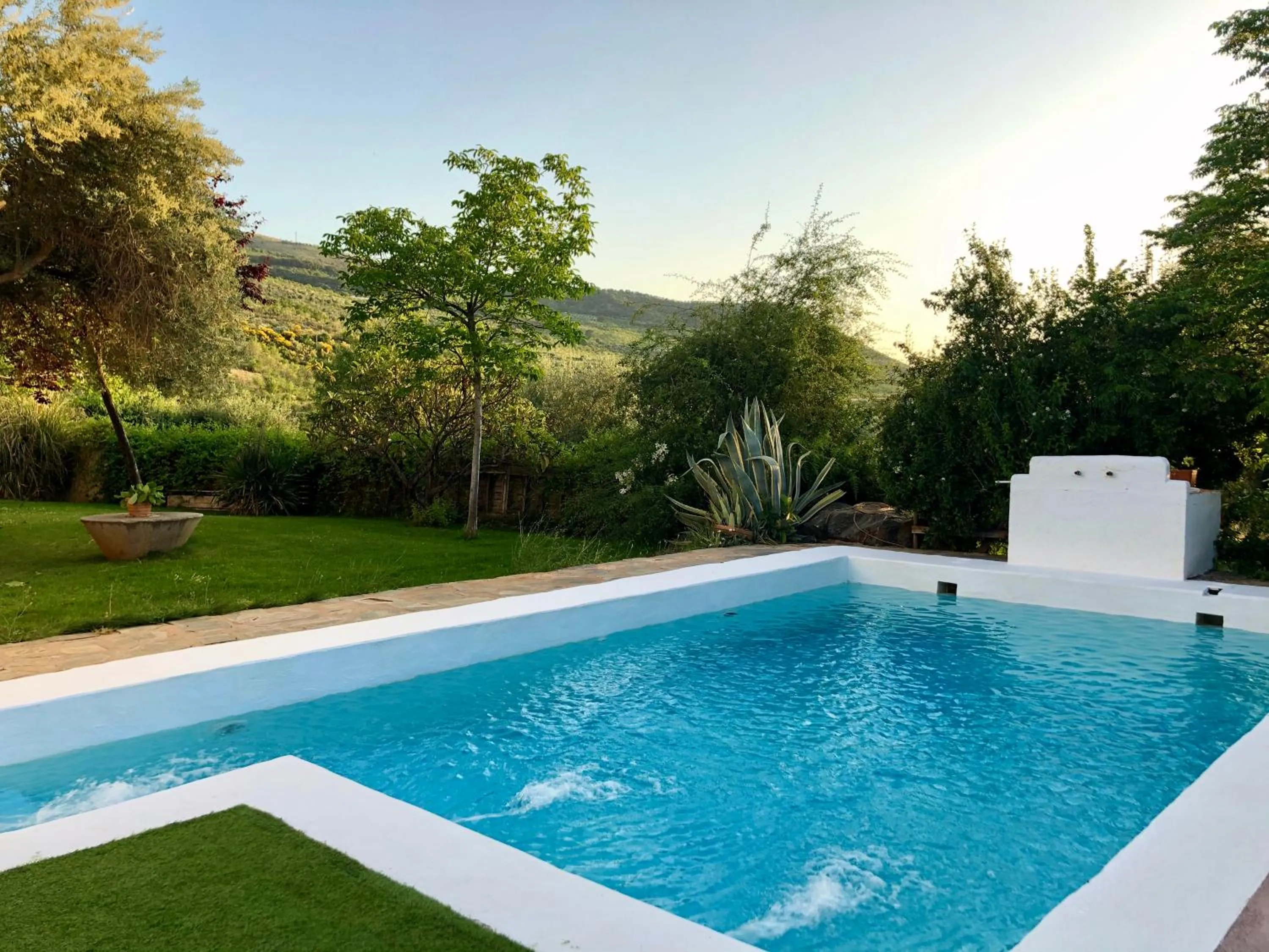 Swimming pool in Hotel Finca Aldabra