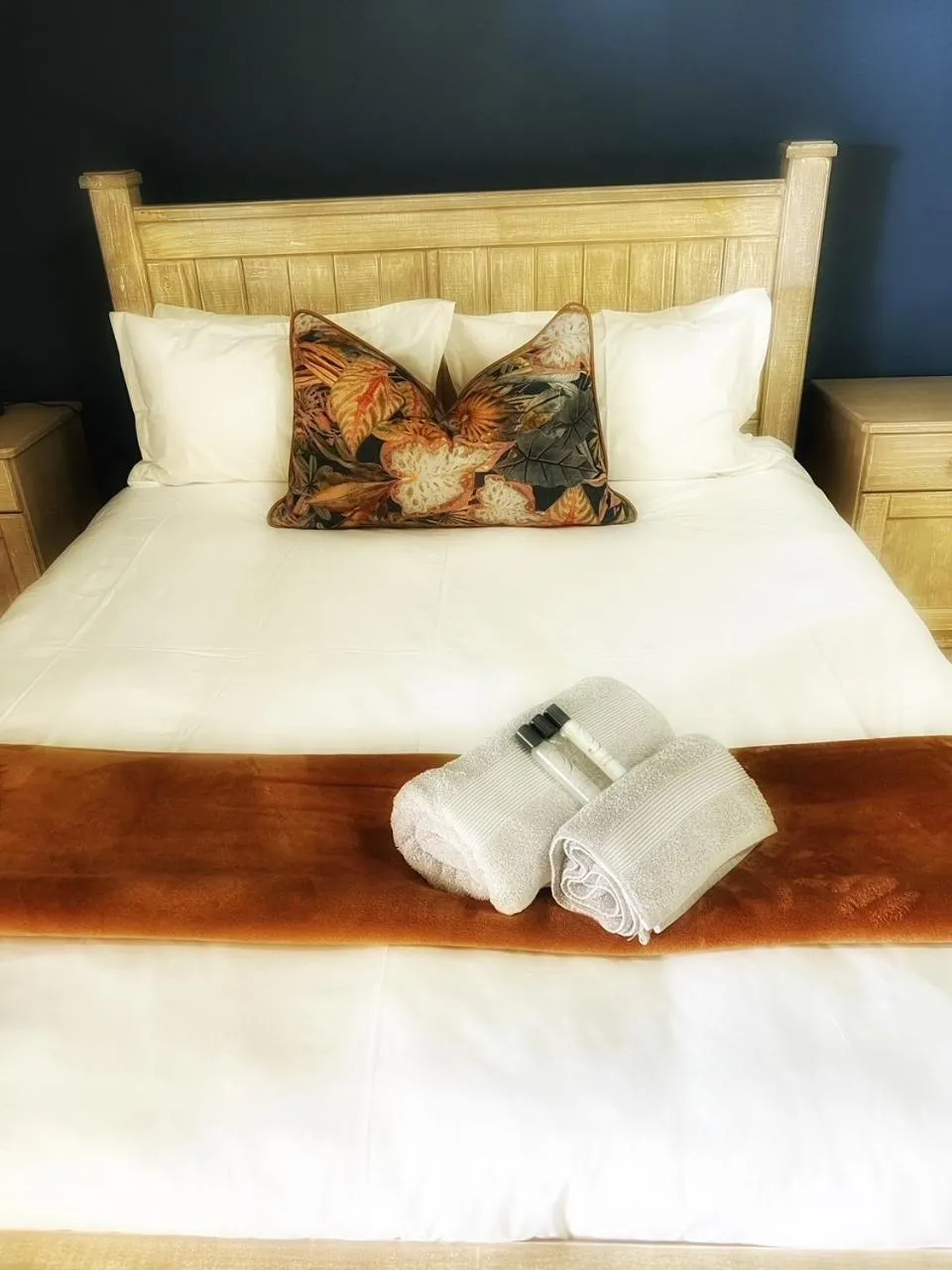 Bed in Lake Grappa Guestfarm