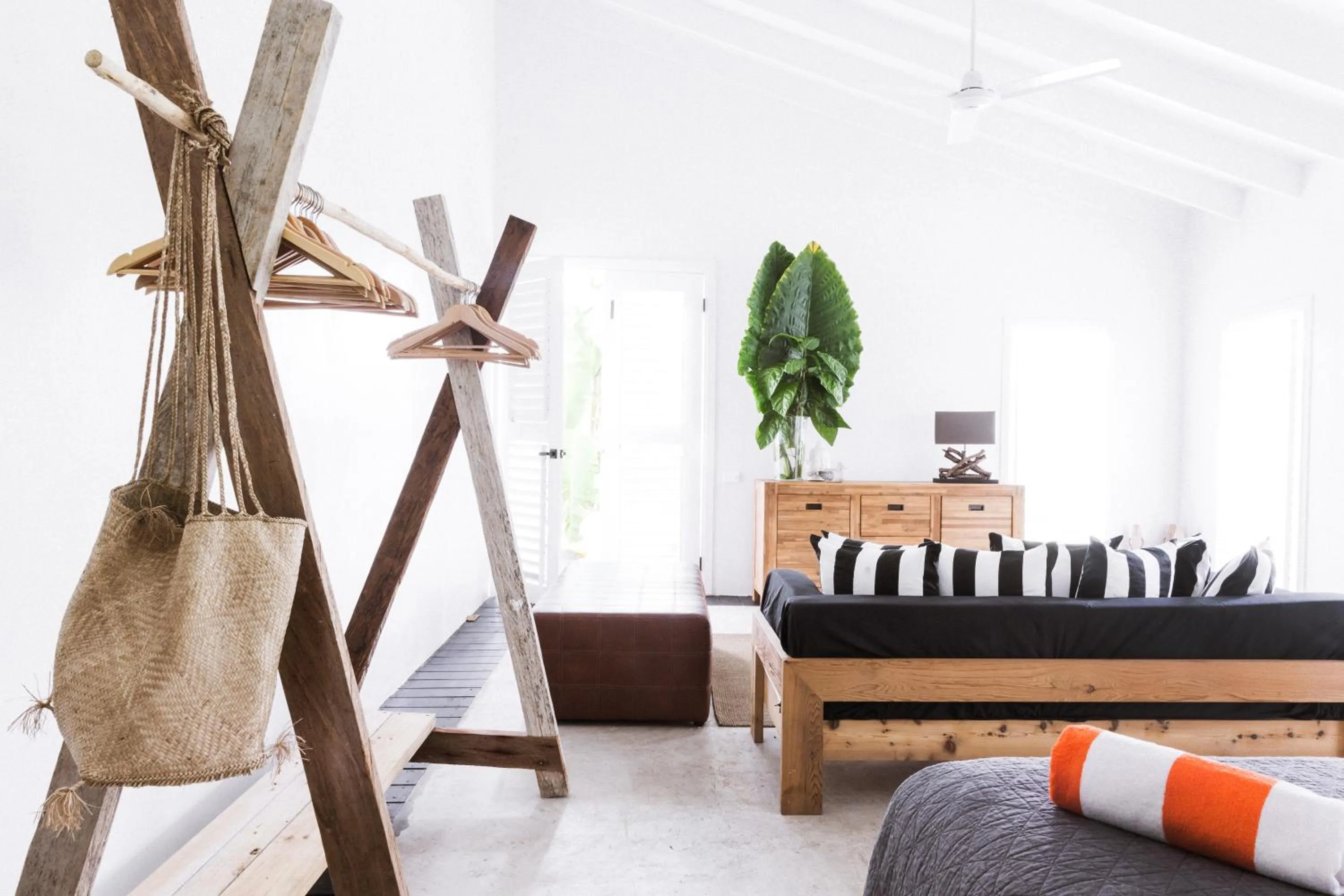 Photo of the whole room, Bed in The Moso