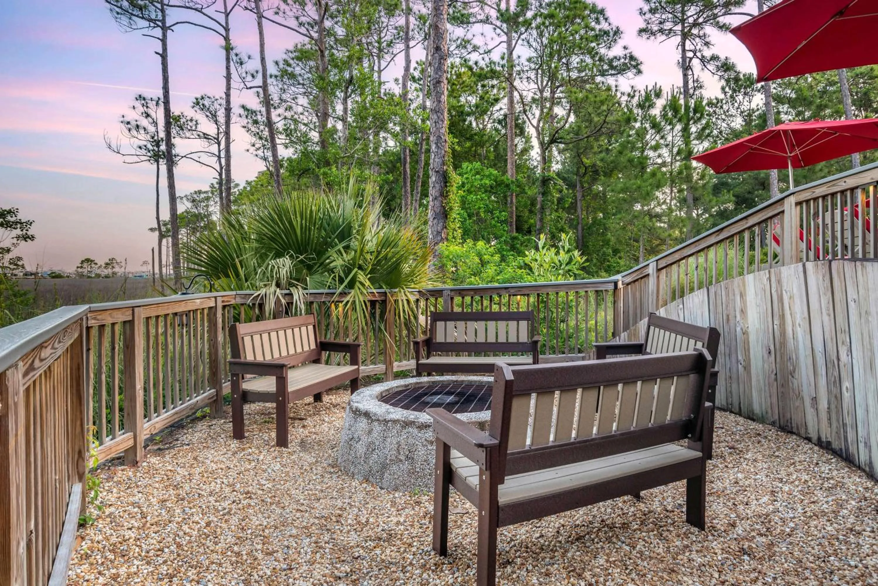 Patio in Hilton Grand Vacations Club Sandestin