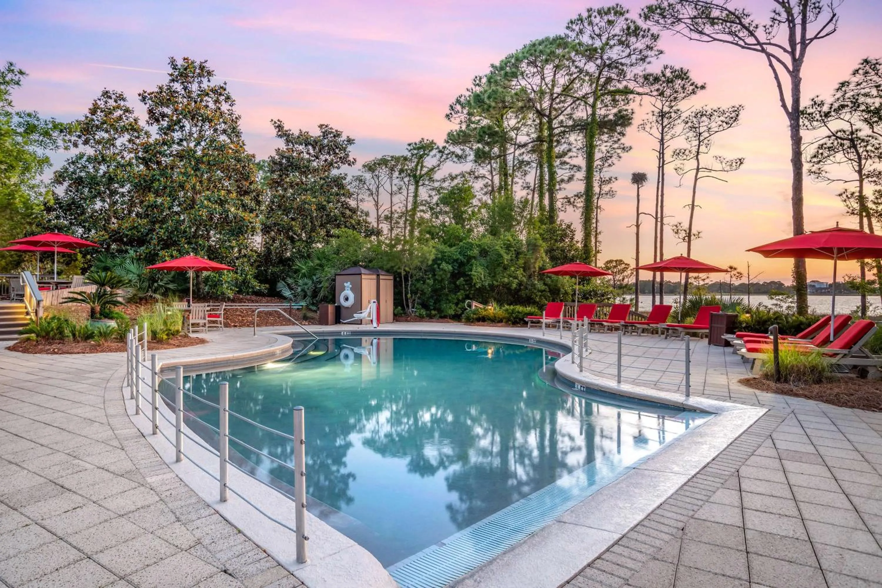 Pool view in Hilton Grand Vacations Club Sandestin