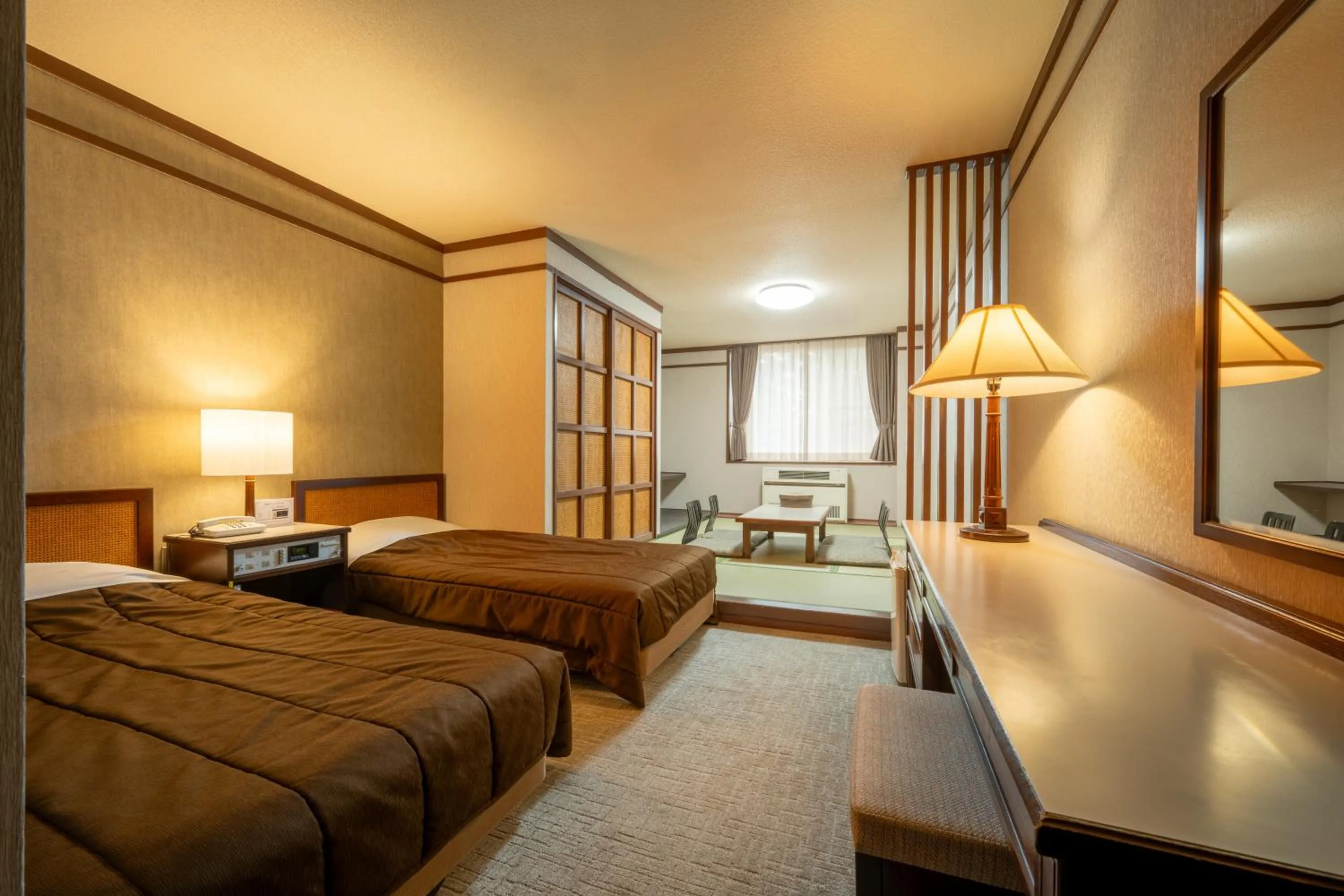 Photo of the whole room, Bed in Hachimantai Mountain Hotel & Spa