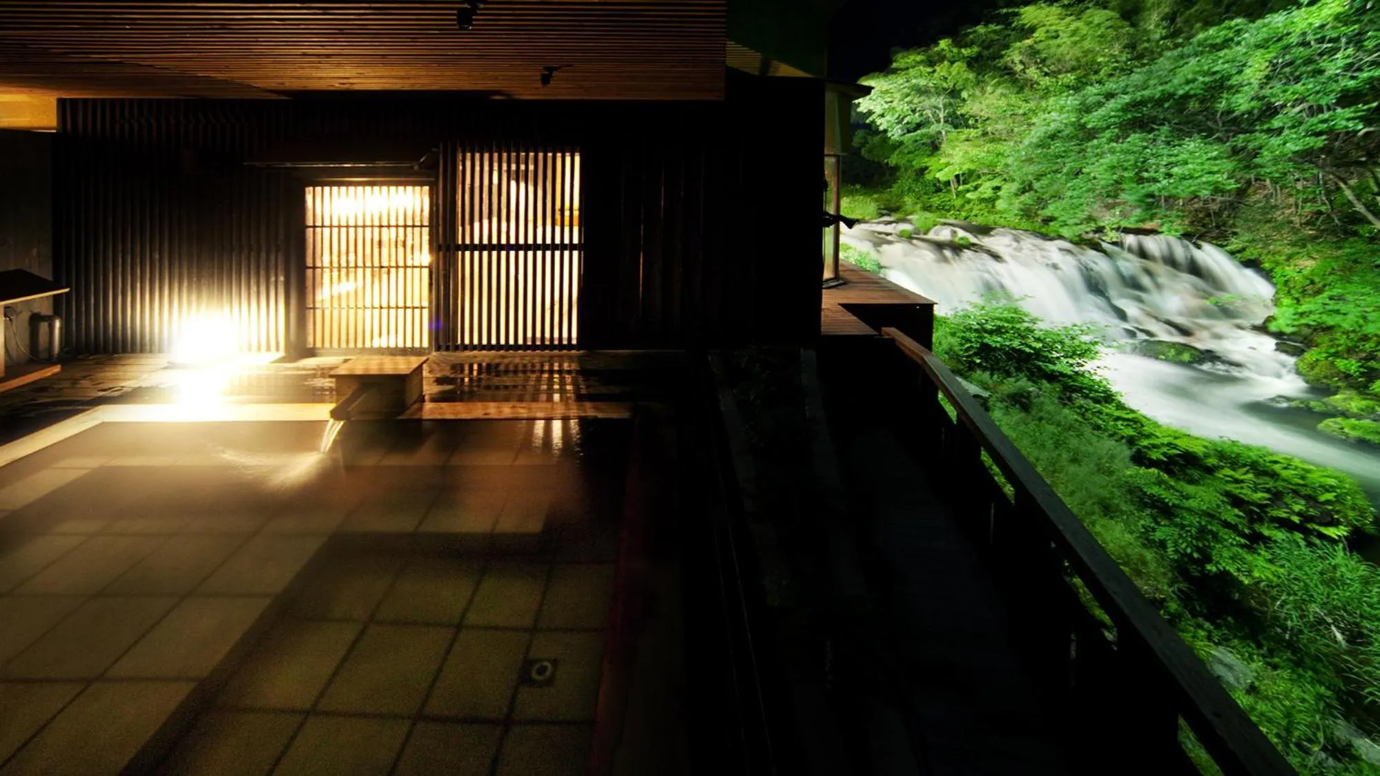Hot Spring Bath in Premium Suites Matsushimakaku Produced by Shousuke no Yado Takinoyu