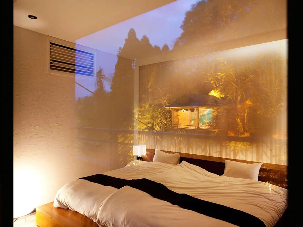 Bed in Hanare Matsushimakaku