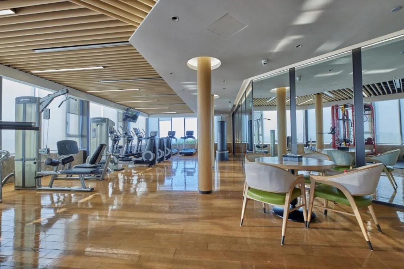 Fitness centre/facilities in Courtyard by Marriott Yangzhou