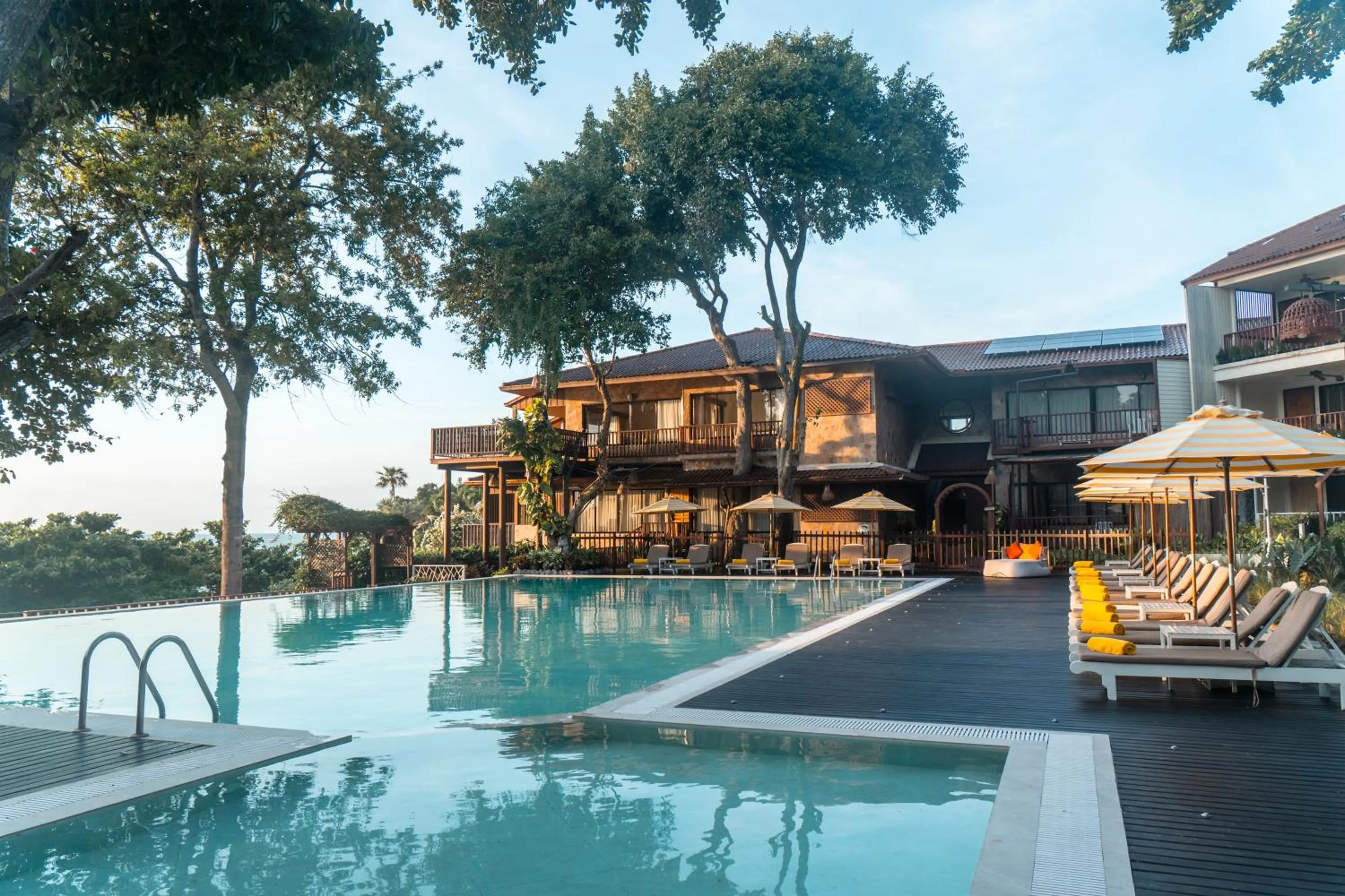Swimming pool in Birds and Bees Resort