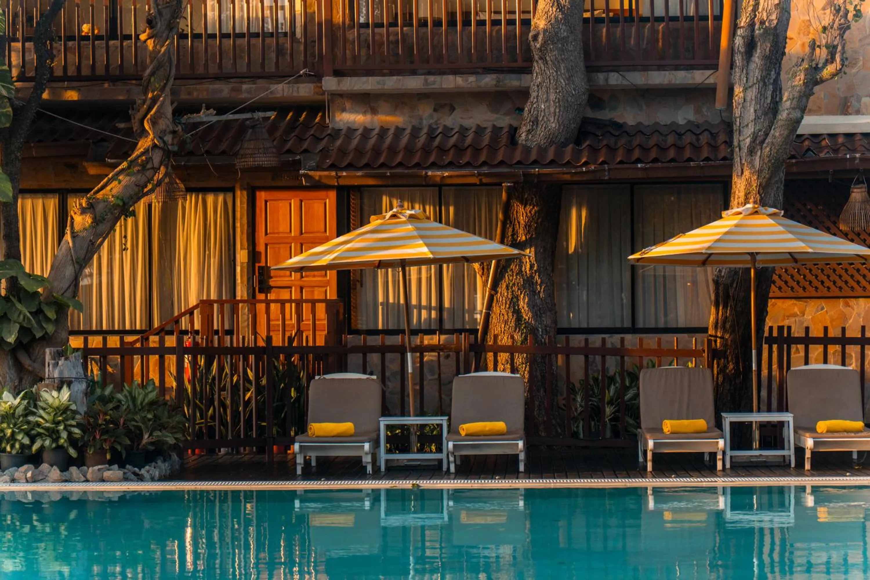 Property building in Birds and Bees Resort