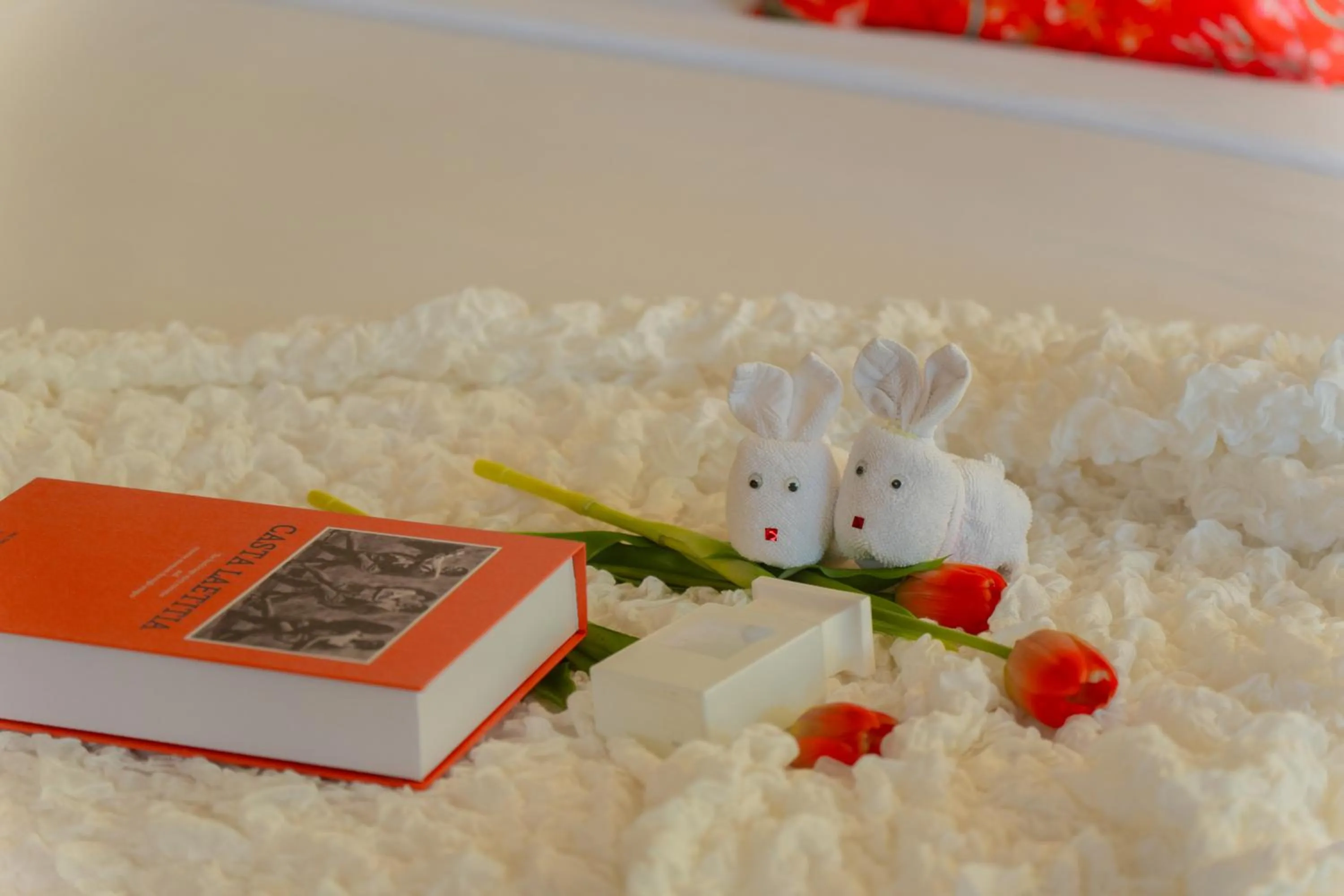 Bed in Birds and Bees Resort