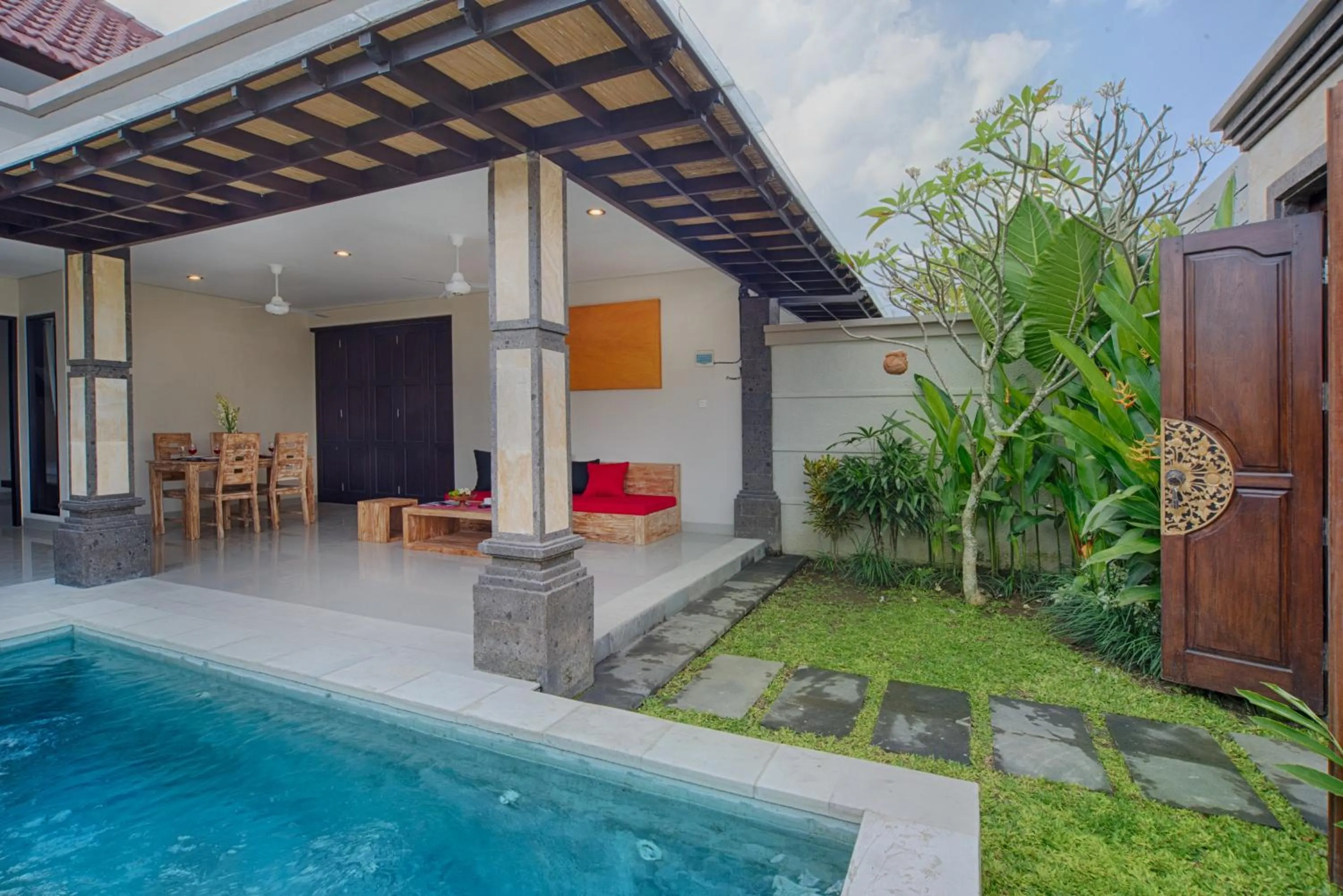 Garden in Puri Canggu Villas & Rooms