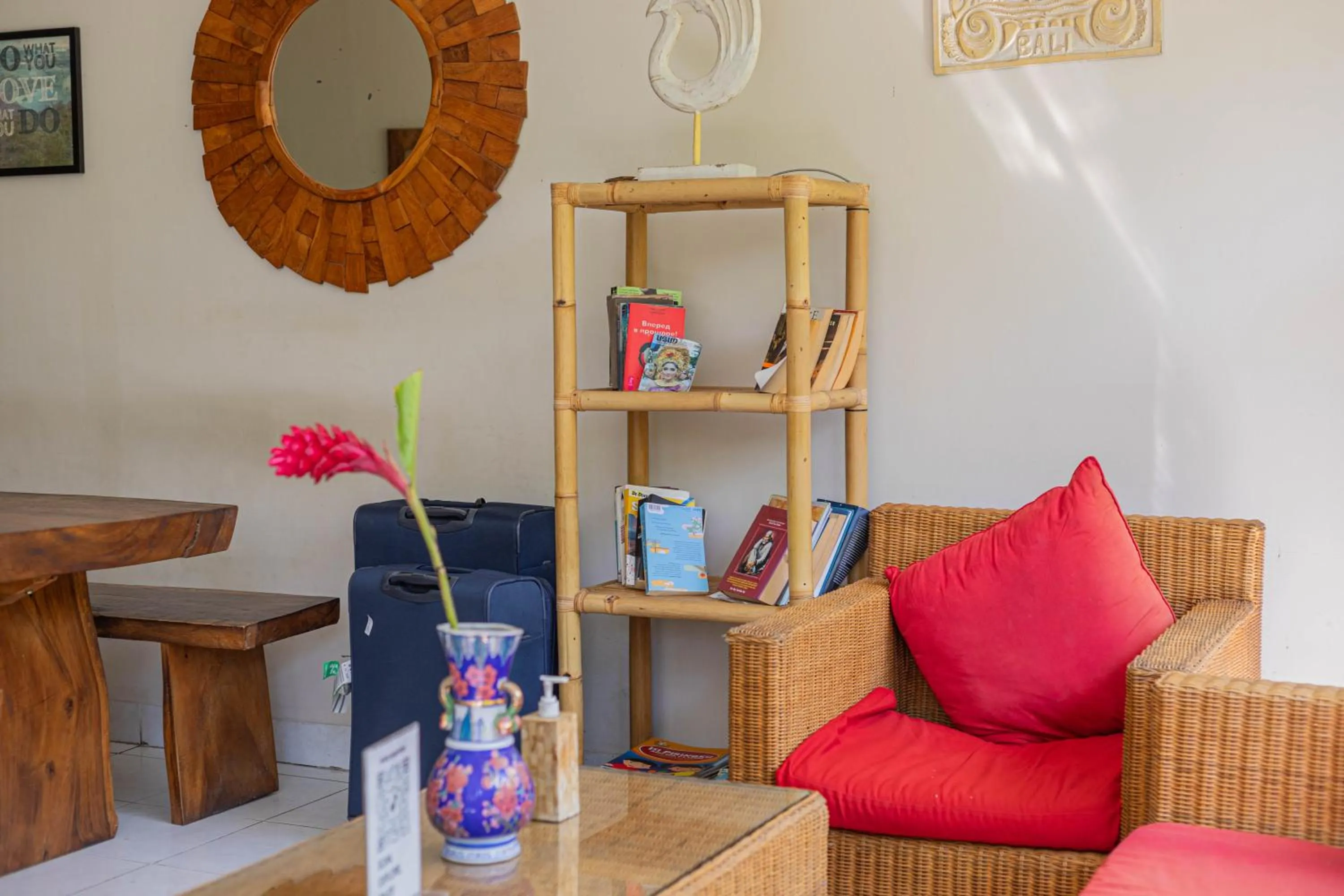 Seating area in Puri Canggu Villas & Rooms