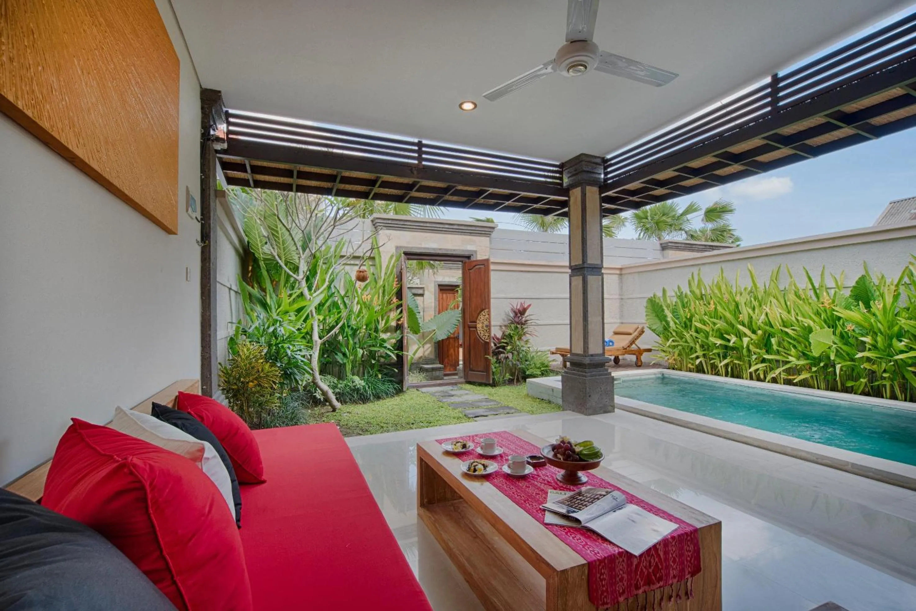 Living room in Puri Canggu Villas & Rooms
