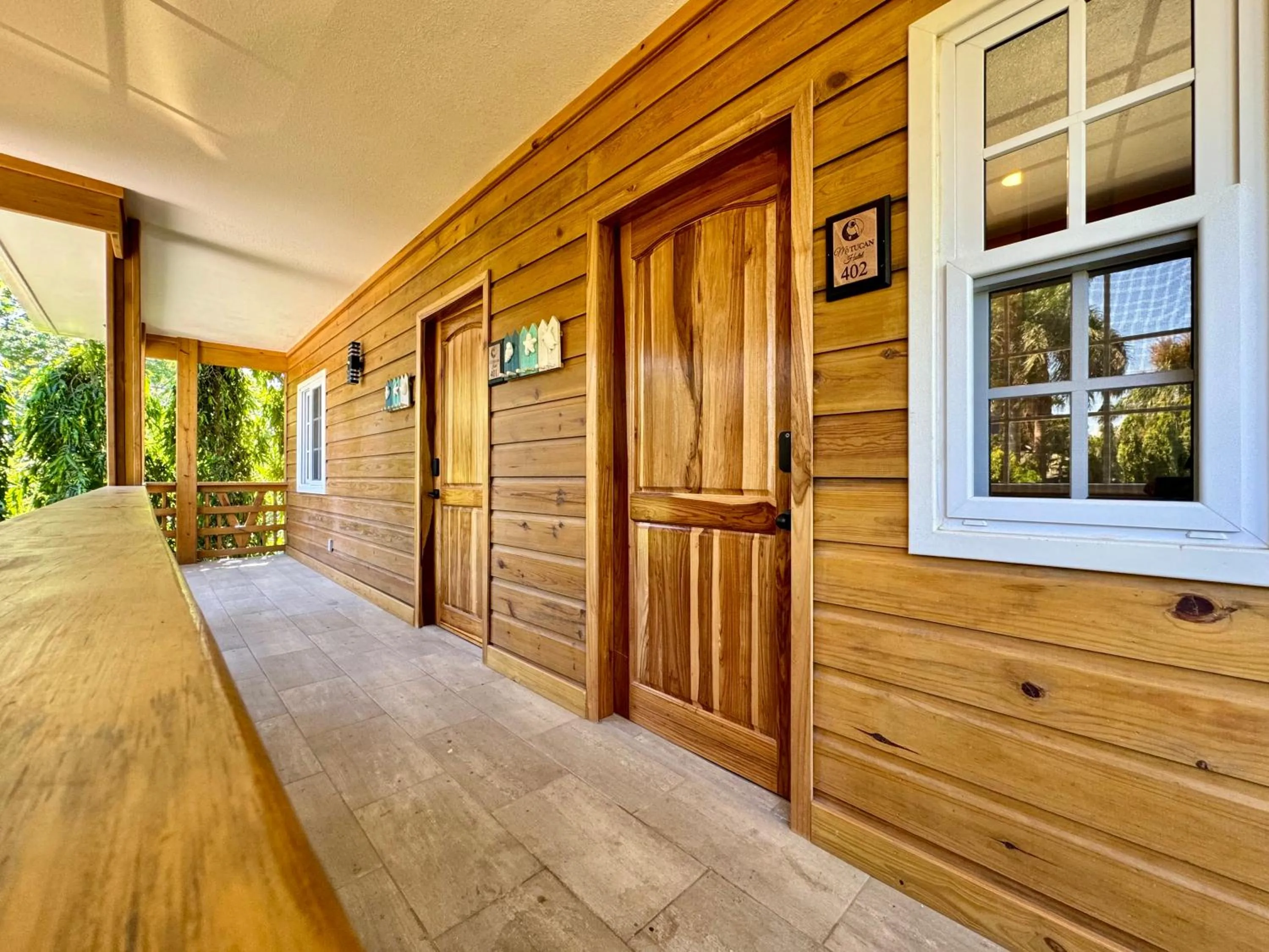 Property building in Mr. Tucan Hotel