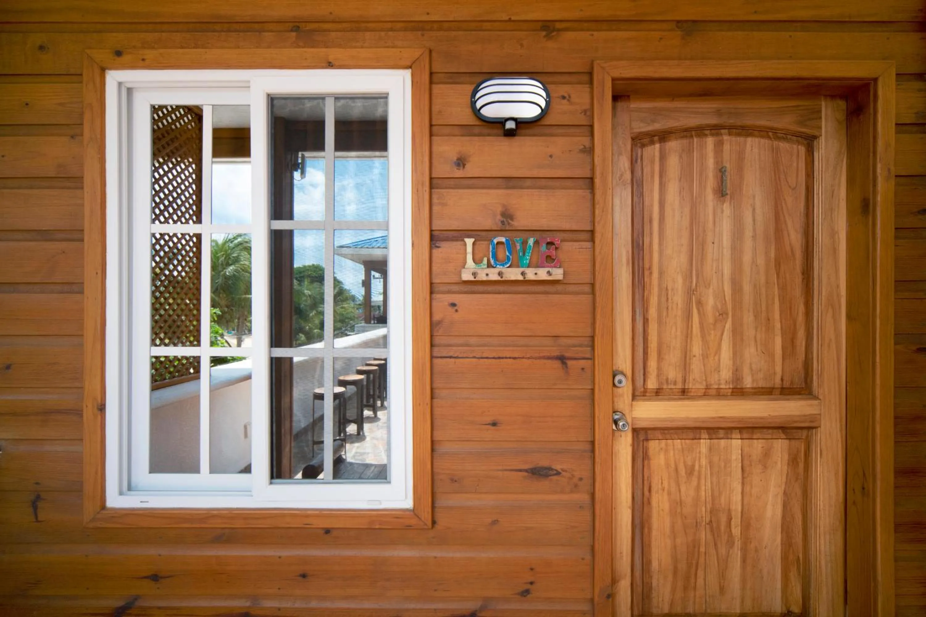 Decorative detail in Mr. Tucan Hotel