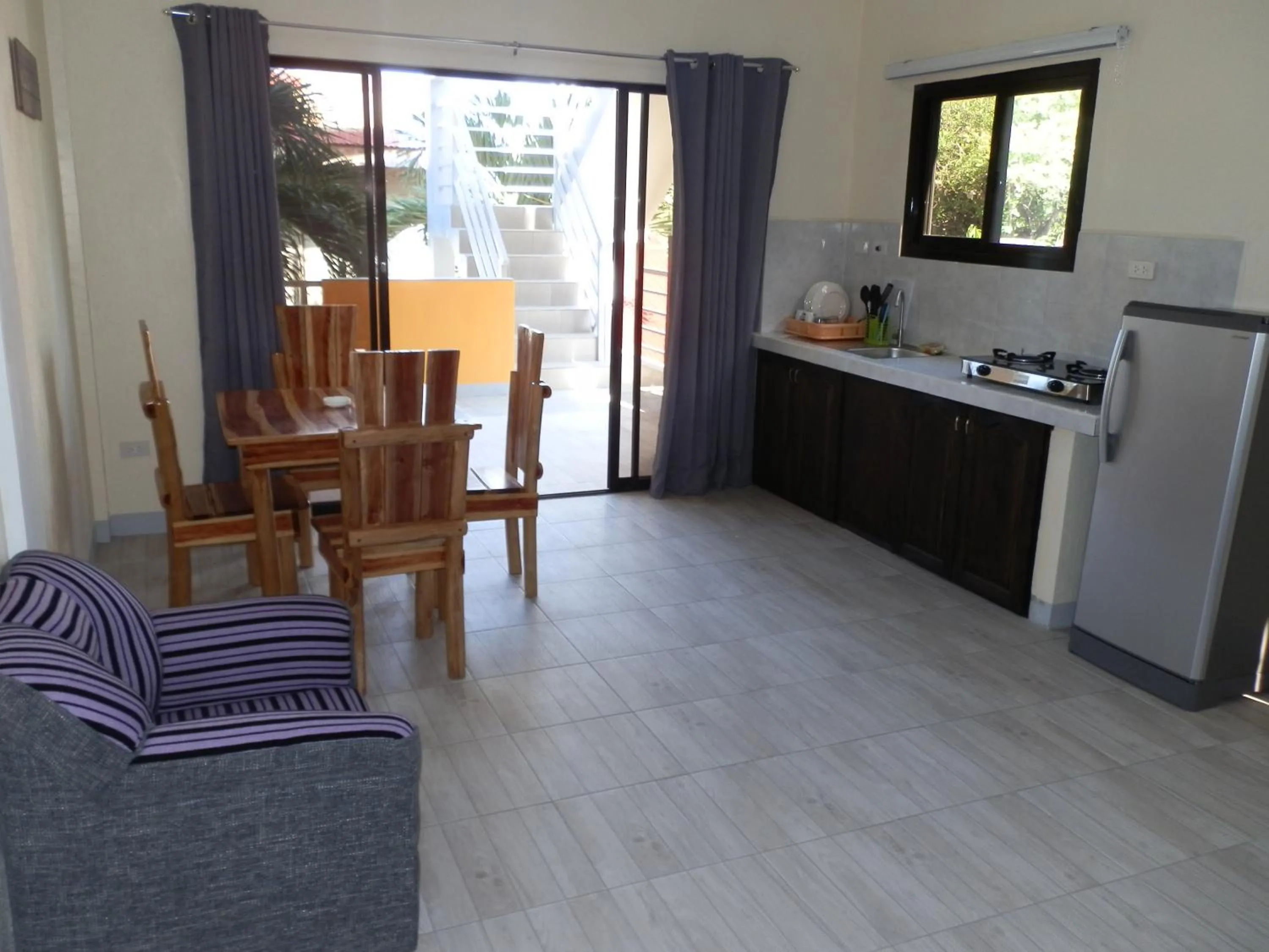 Dining area in The Blue Pagong