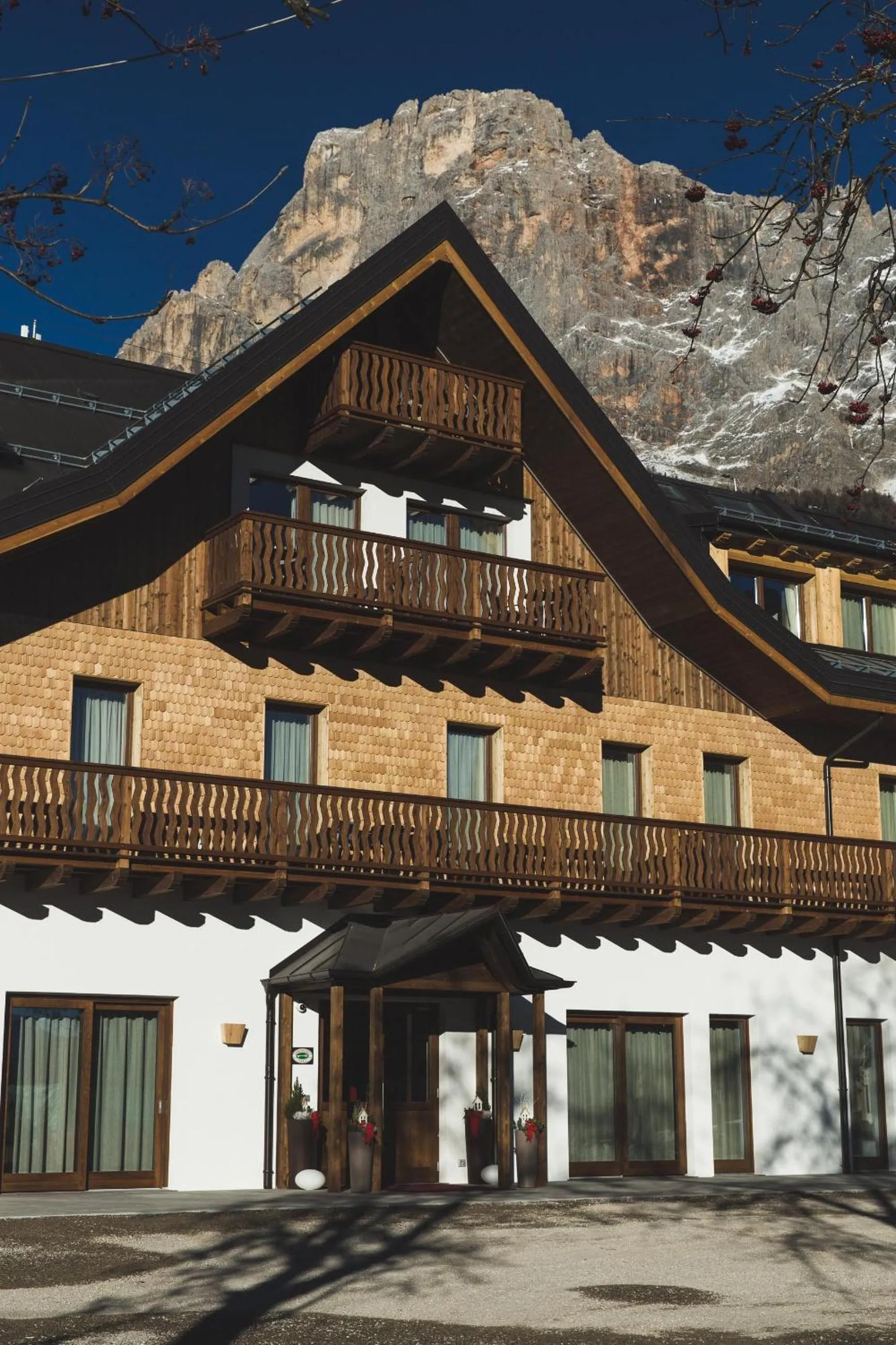 Facade/entrance in Residence Langes