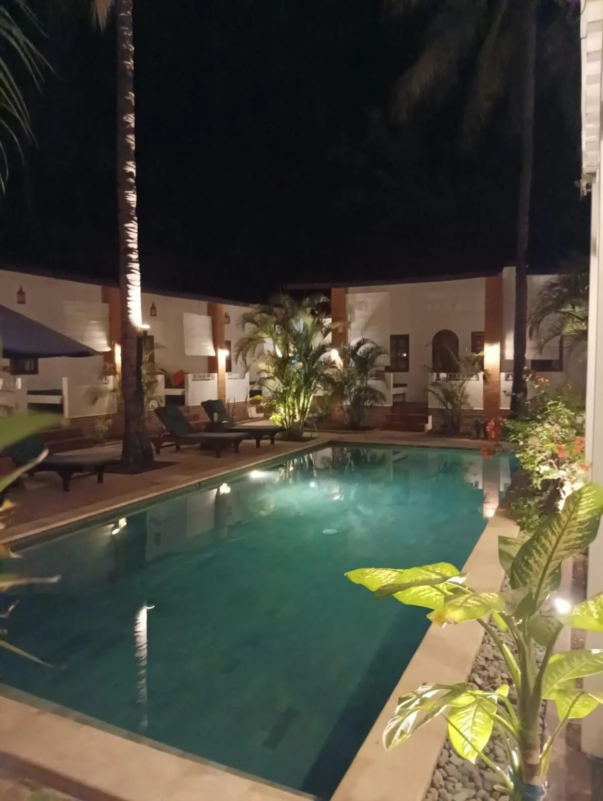 Night in White Coconut Resort