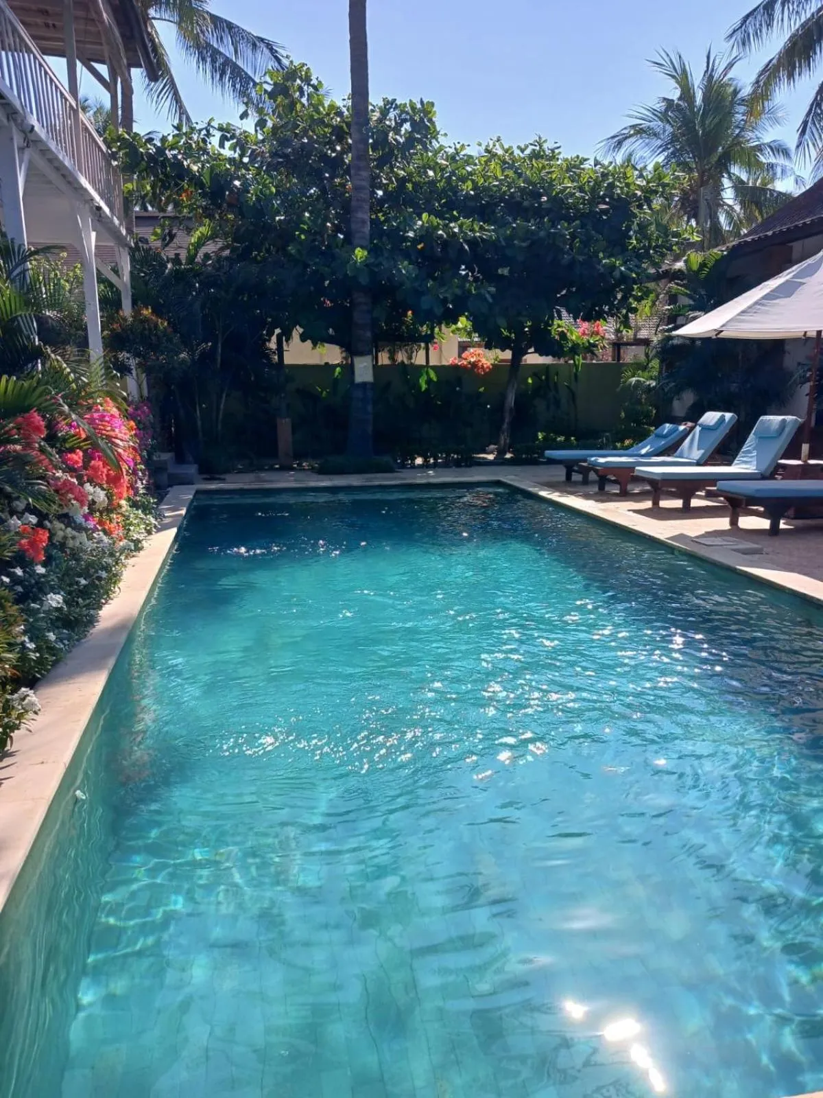 Pool view in White Coconut Resort