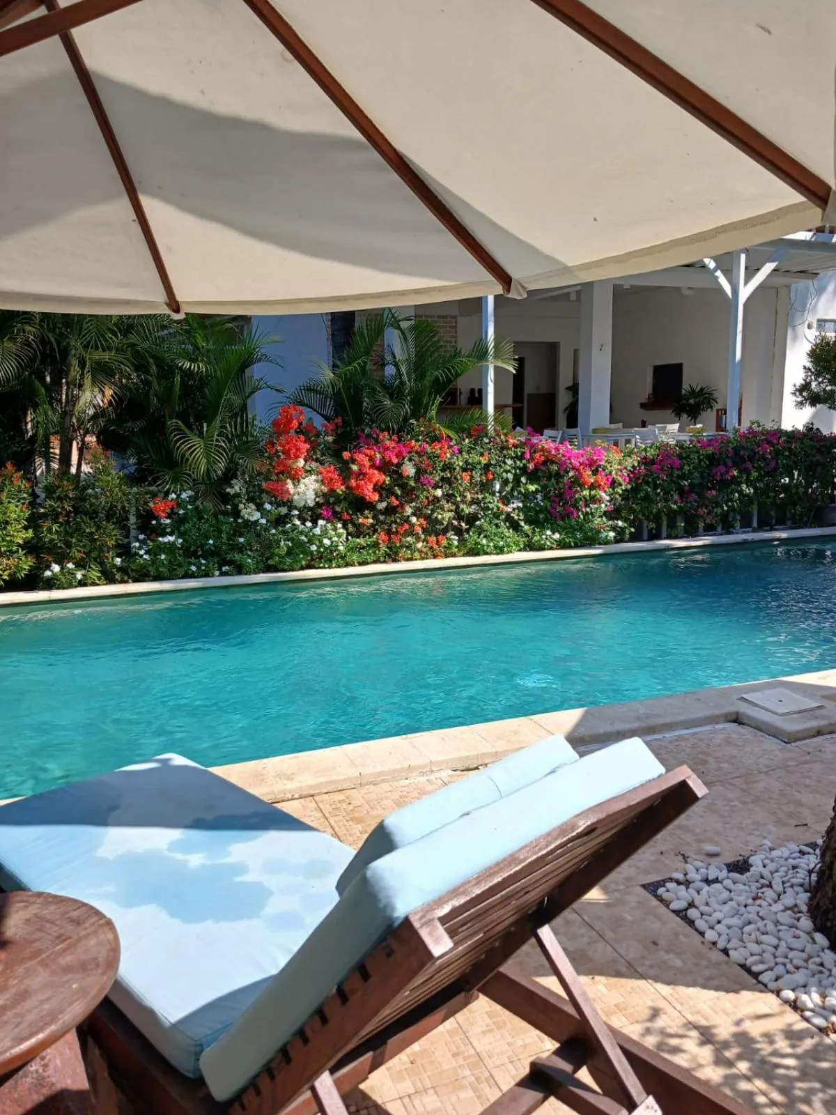 Pool view in White Coconut Resort