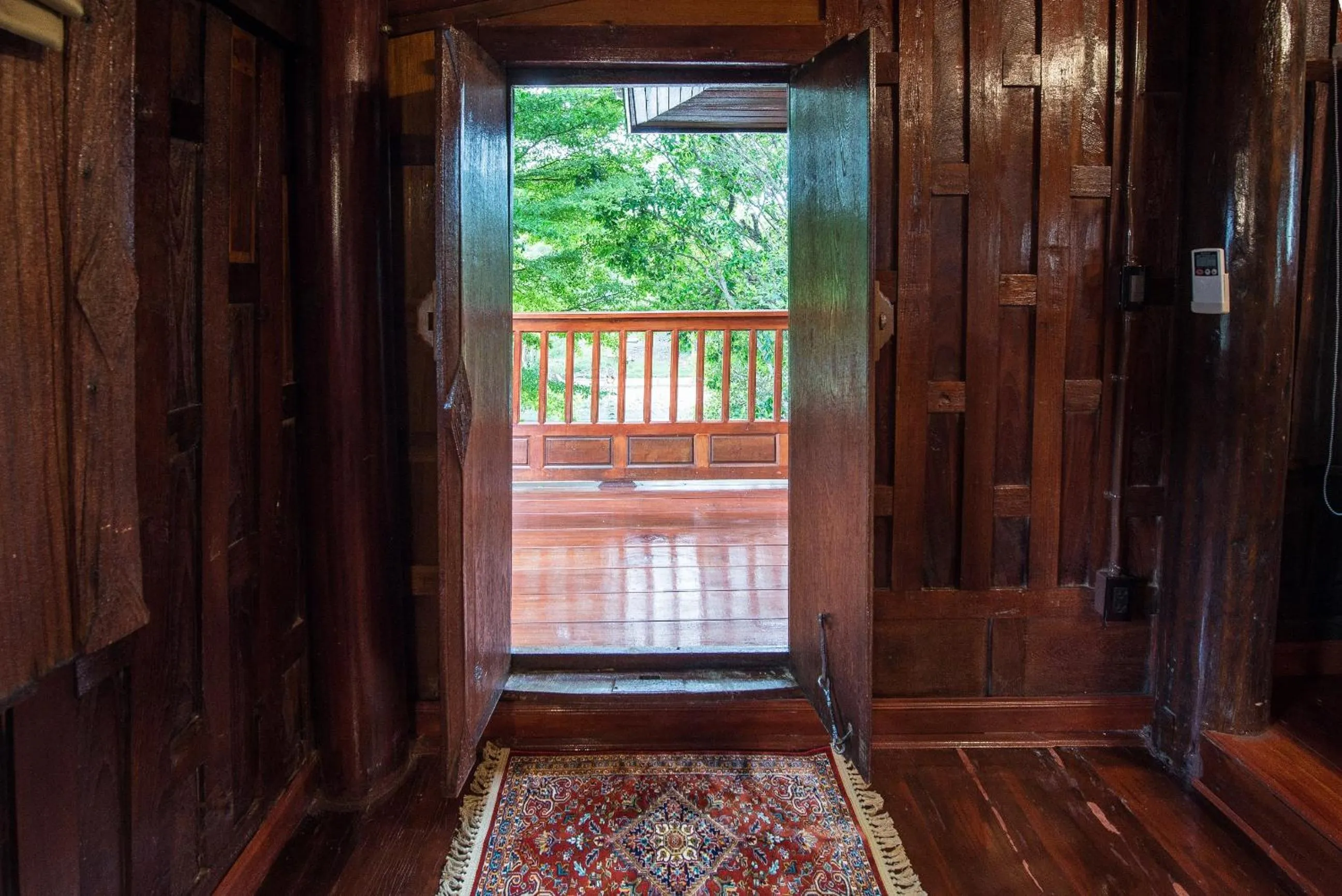 Decorative detail in Phuttal Residence