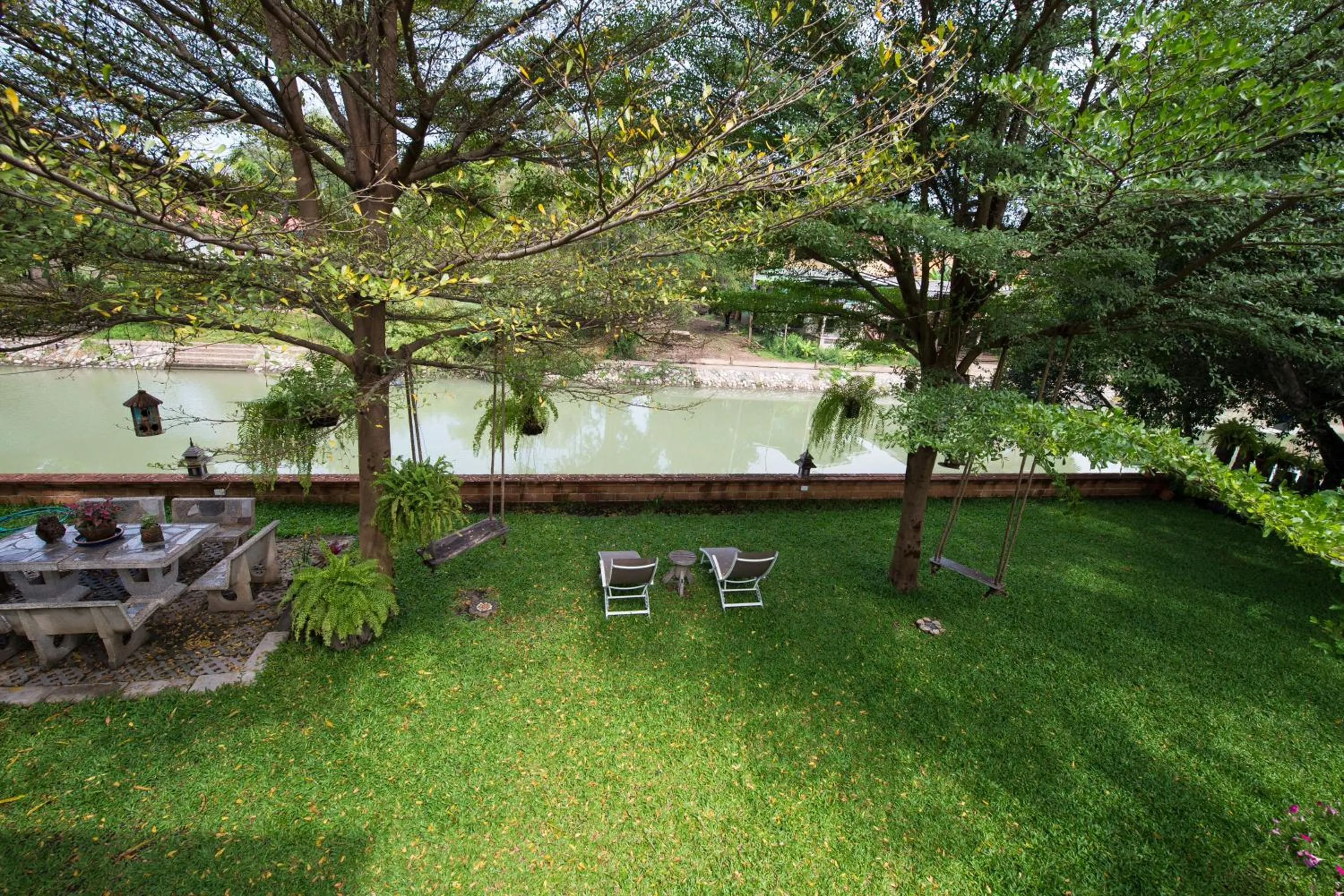 Garden view in Phuttal Residence