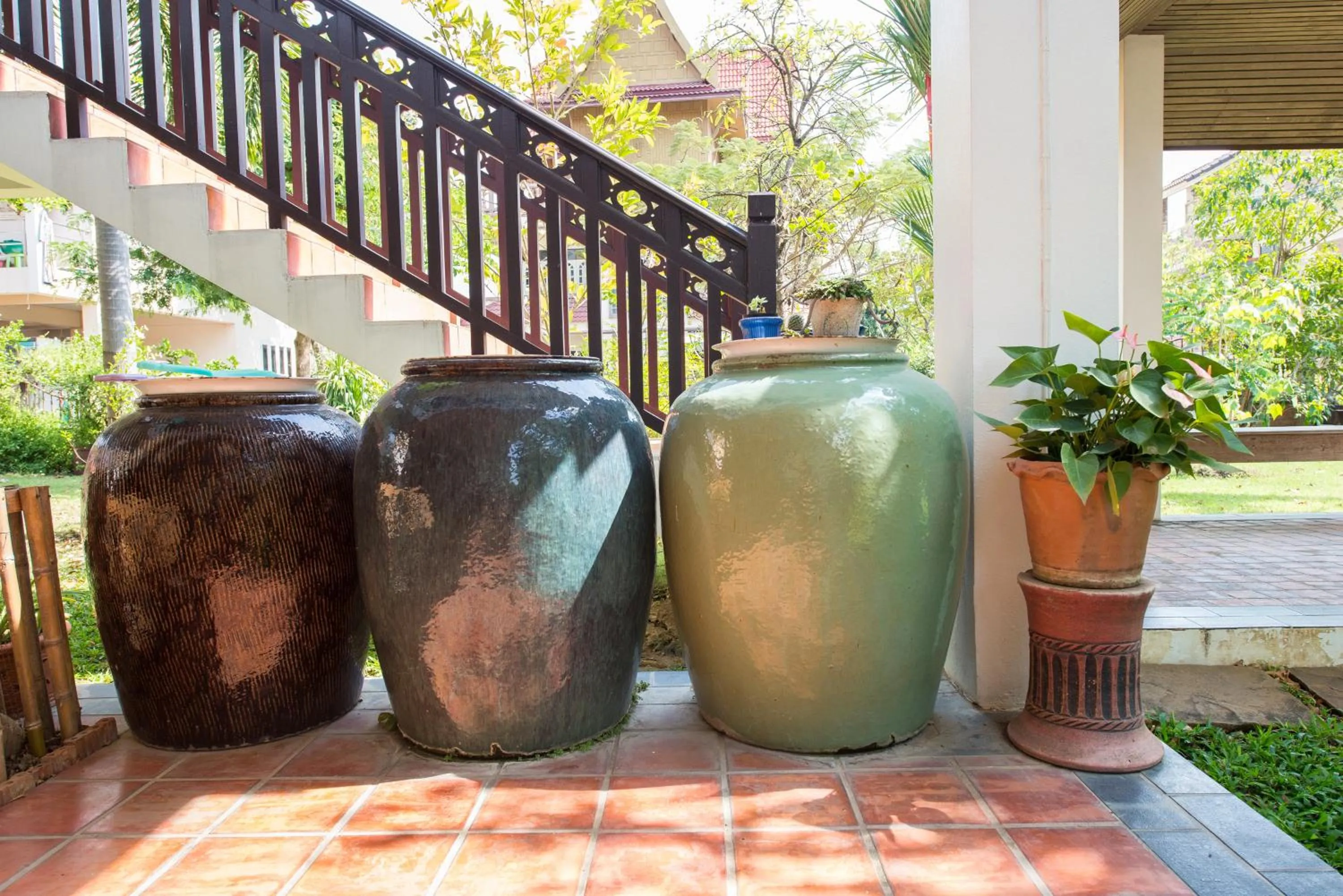 Decorative detail in Phuttal Residence