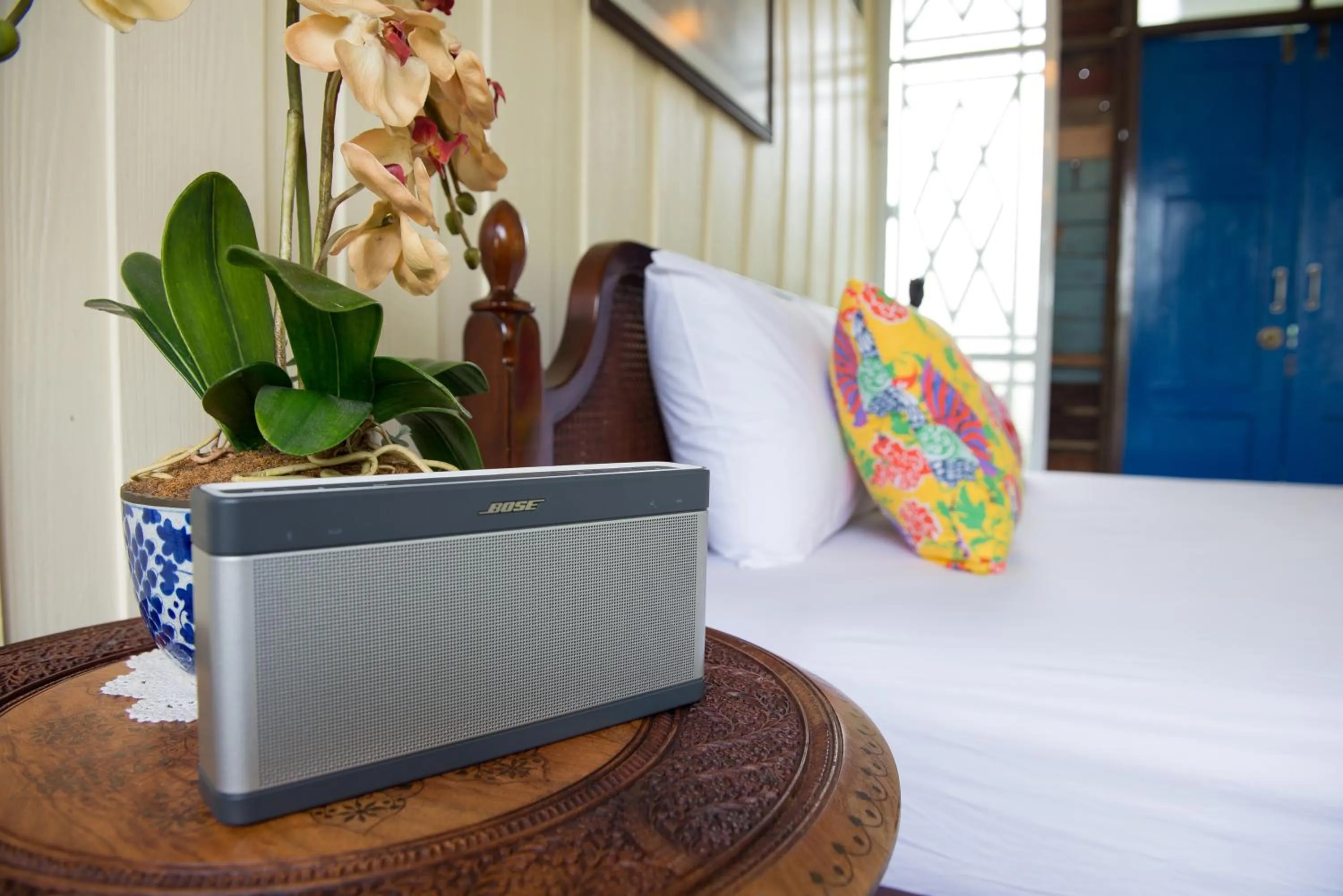 Decorative detail, Bed in Phuttal Residence
